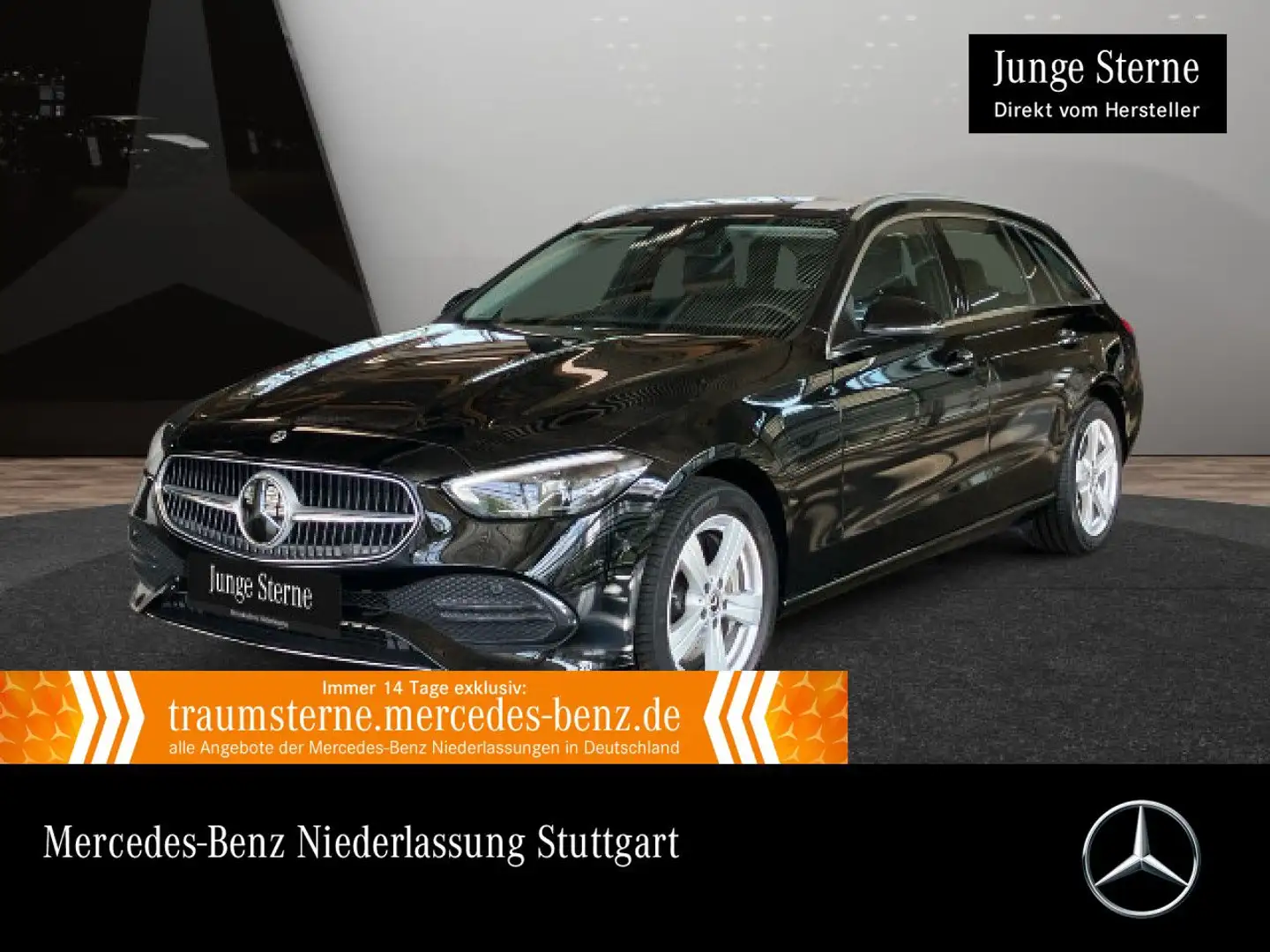 Mercedes-Benz C 300 e T AVANTG+LED+KAMERA+KEYLESS+9G Schwarz - 1