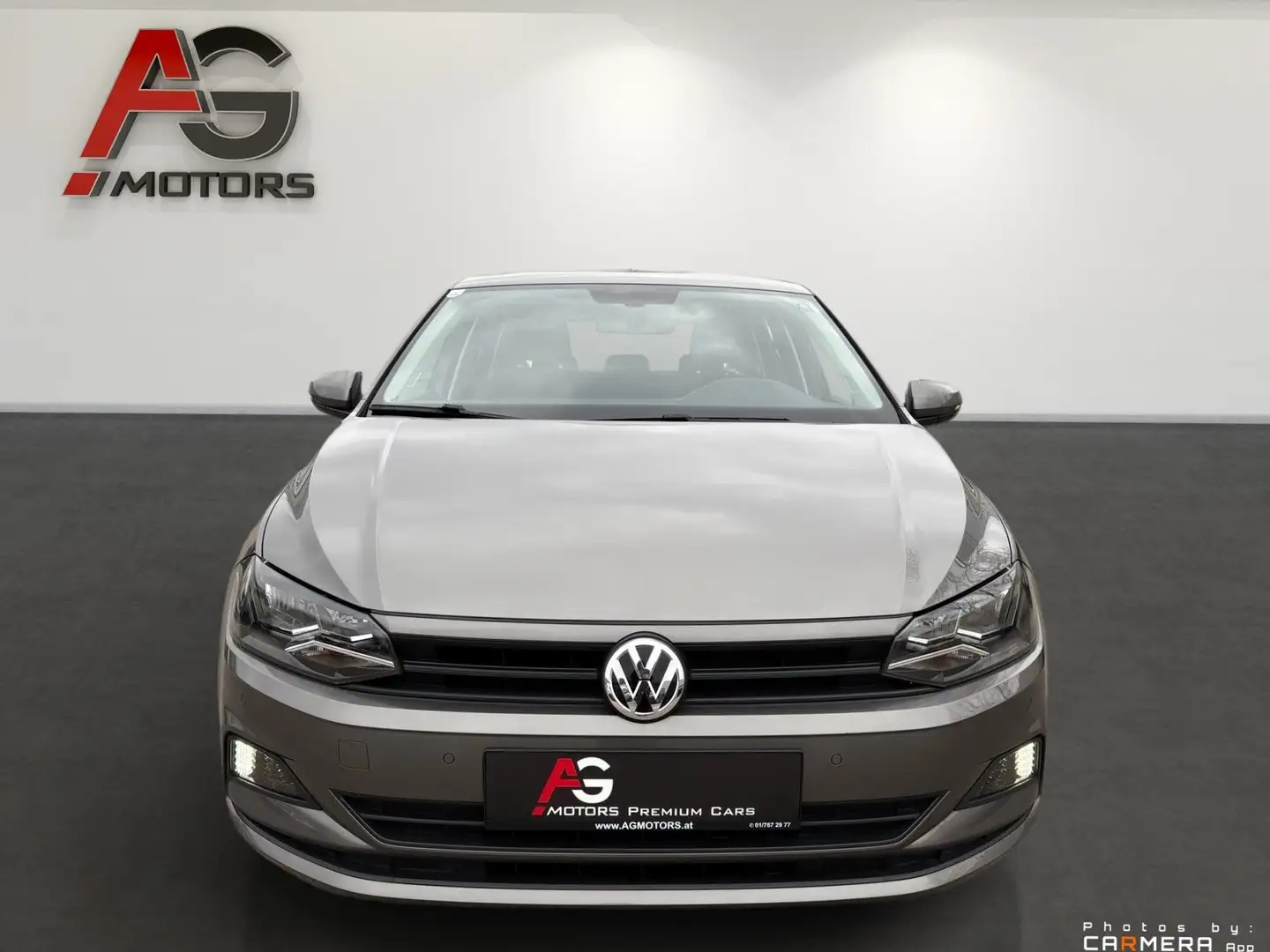 Volkswagen Polo 1,0/SHZ/PDC/Tempomat/Apple CarPlay/Klimaautomatik Gris - 2