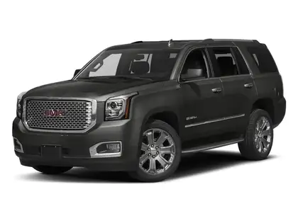 Gray 2017 GMC Yukon Denali 4WD SUV / Crossover Four-Wheel Drive 8-Speed Automatic
