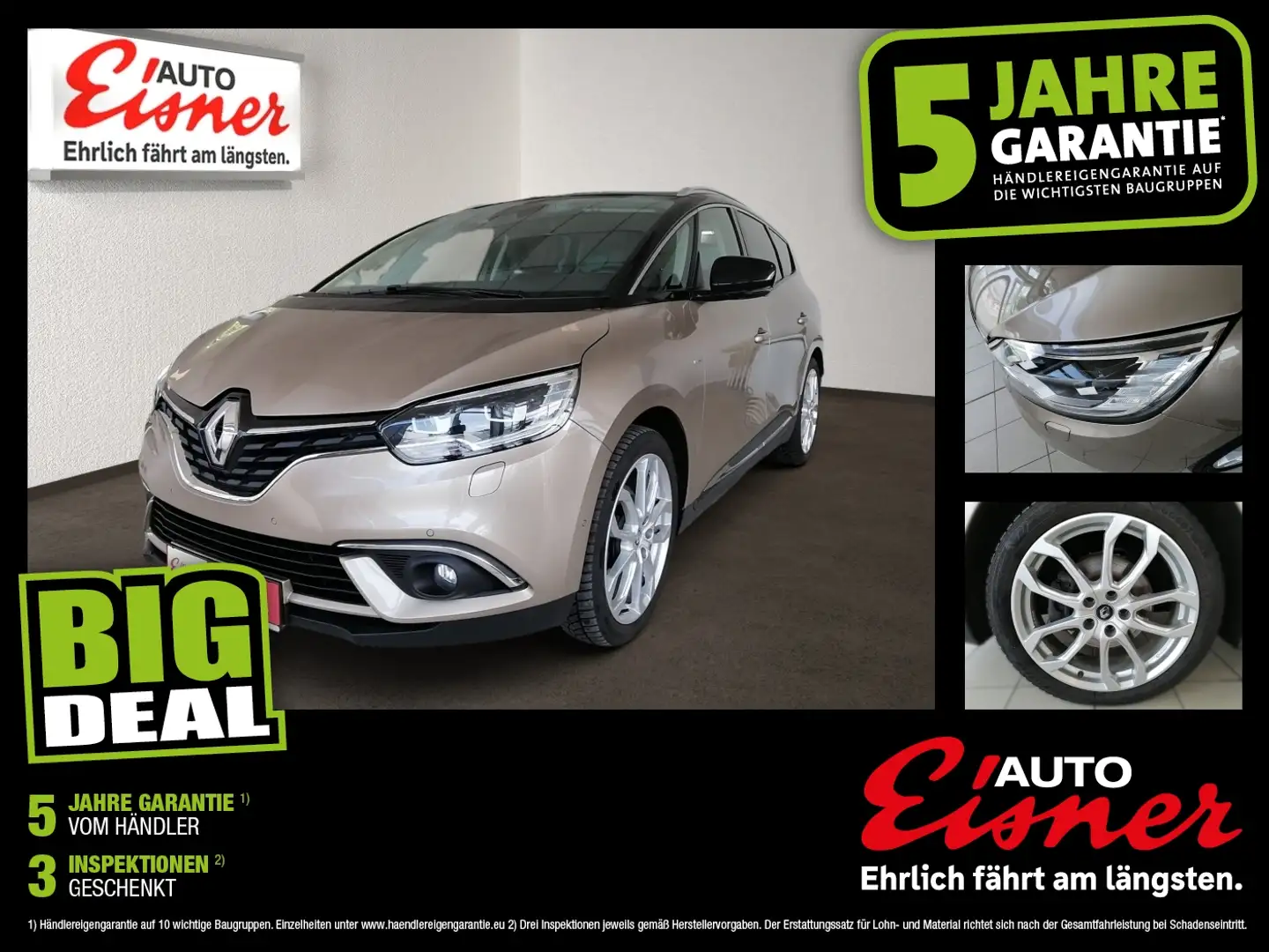 Renault Grand Scenic DCI 130 BIG DEAL Bruin - 1