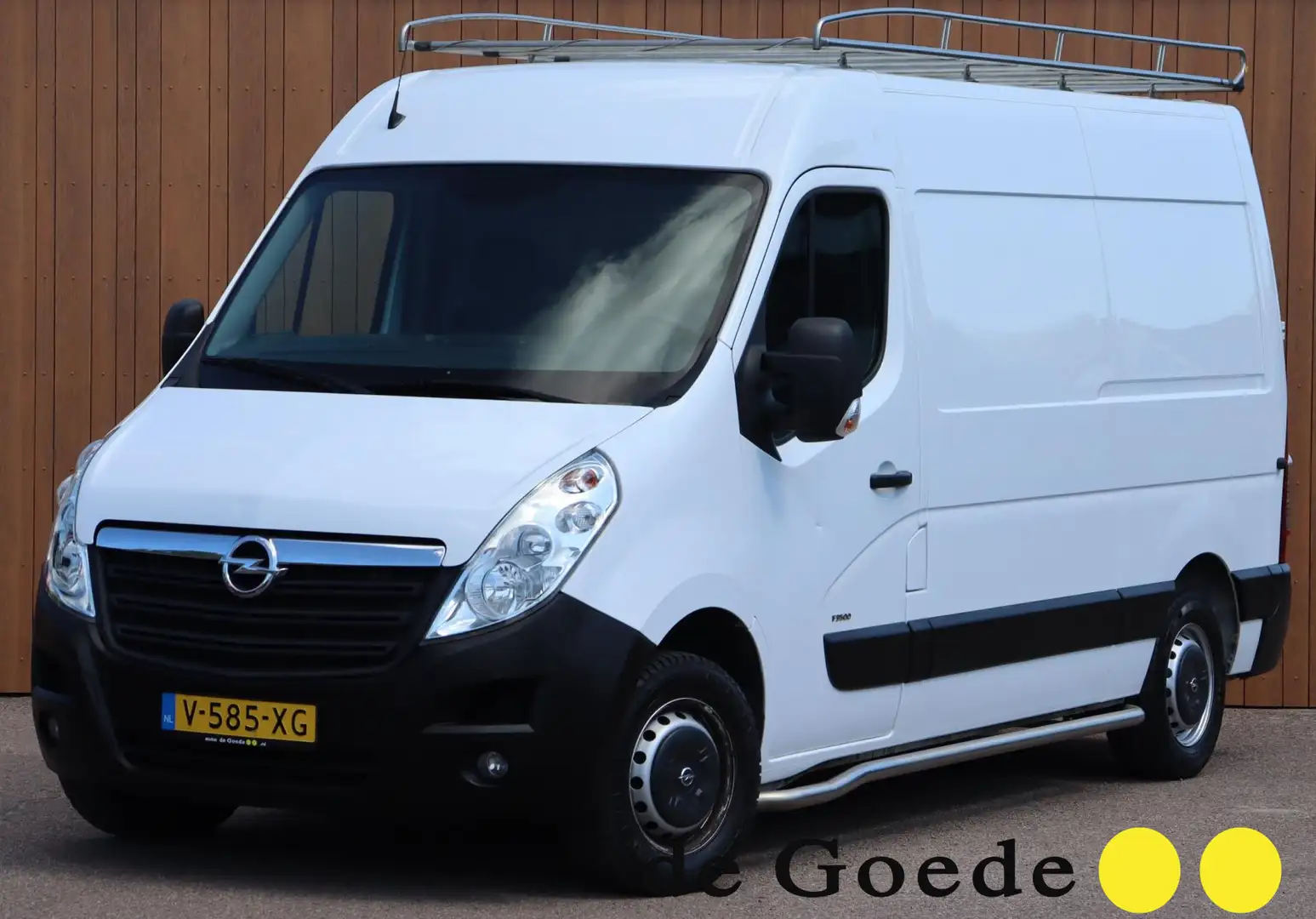 Opel Movano 2.3 CDTI BiTurbo L2H2 107kw org. NL bankschroef+ka Wit - 1