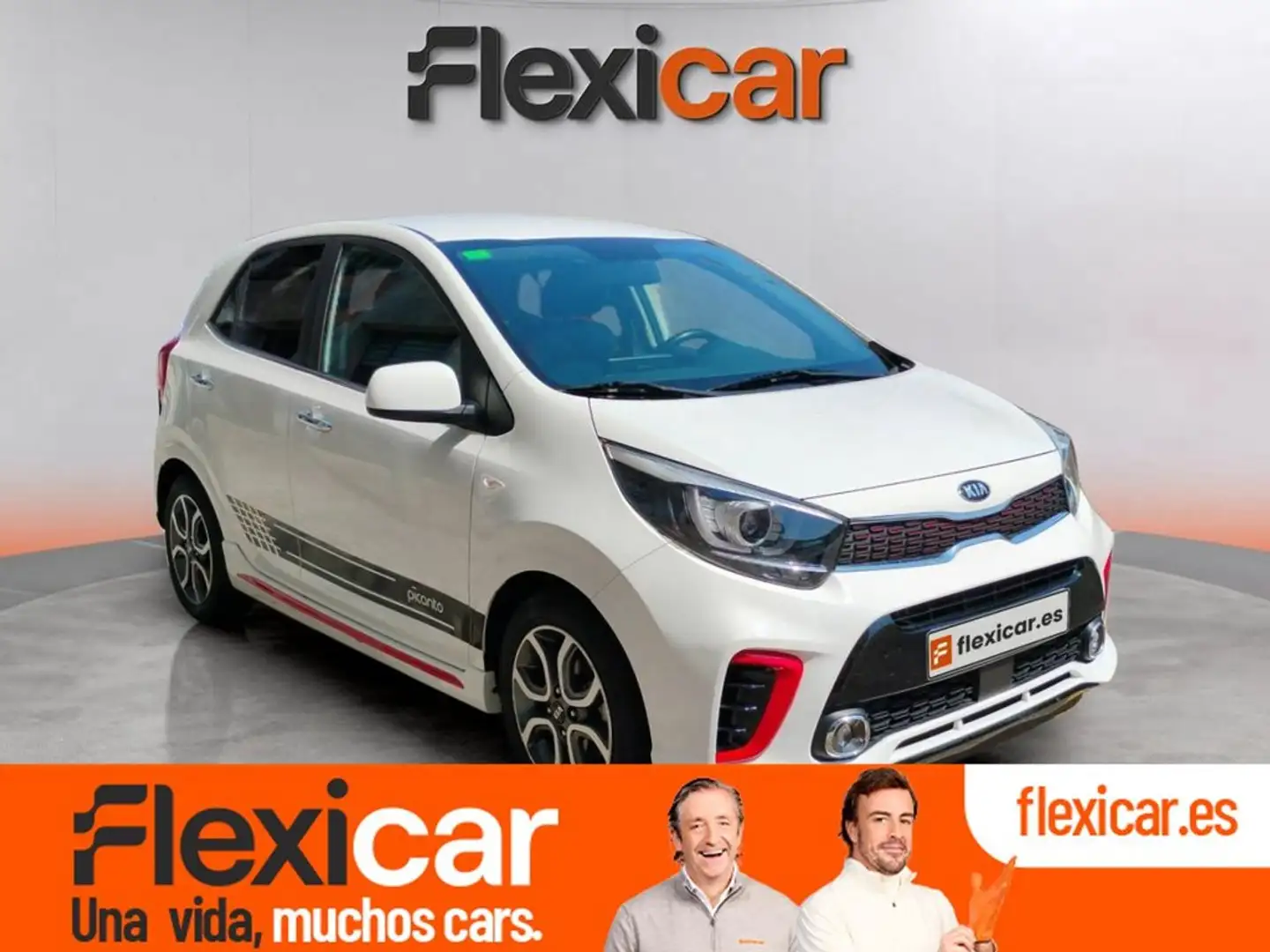 Kia Picanto 1.2 CVVT GT Line Aut. Blanco - 1