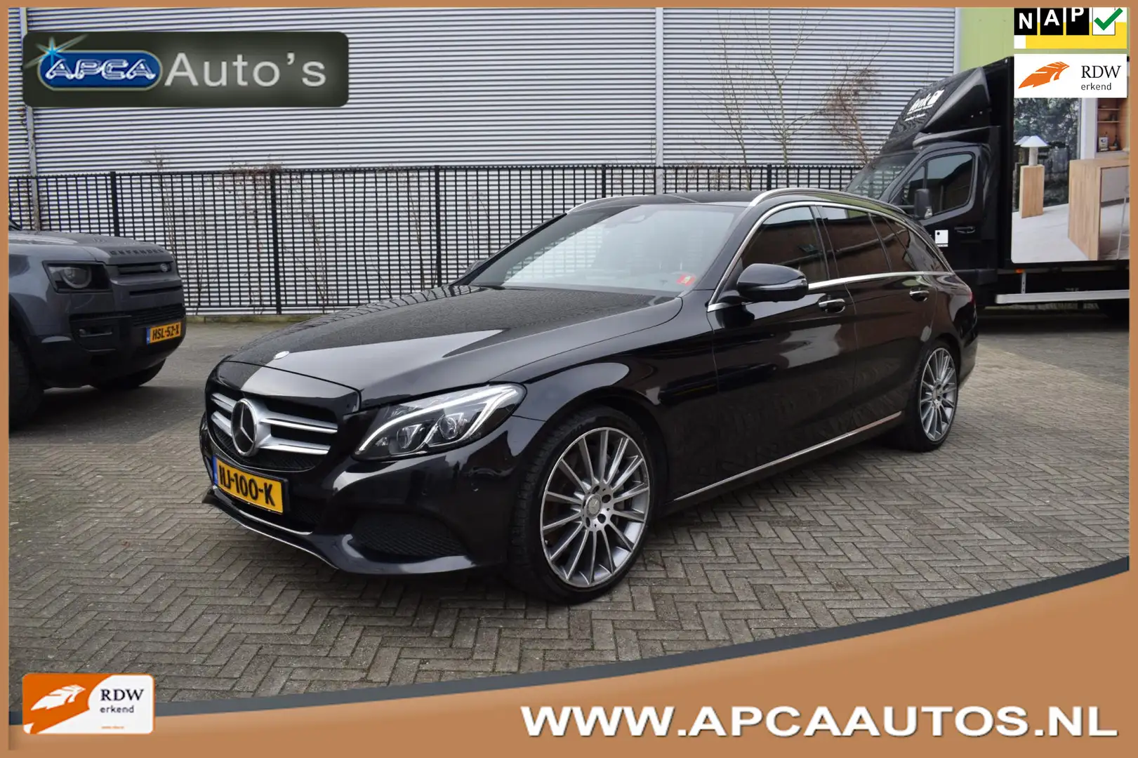 Mercedes-Benz C 350 Estate e Lease Edition 6 mnd GARANTIE 360 Camera S Noir - 1