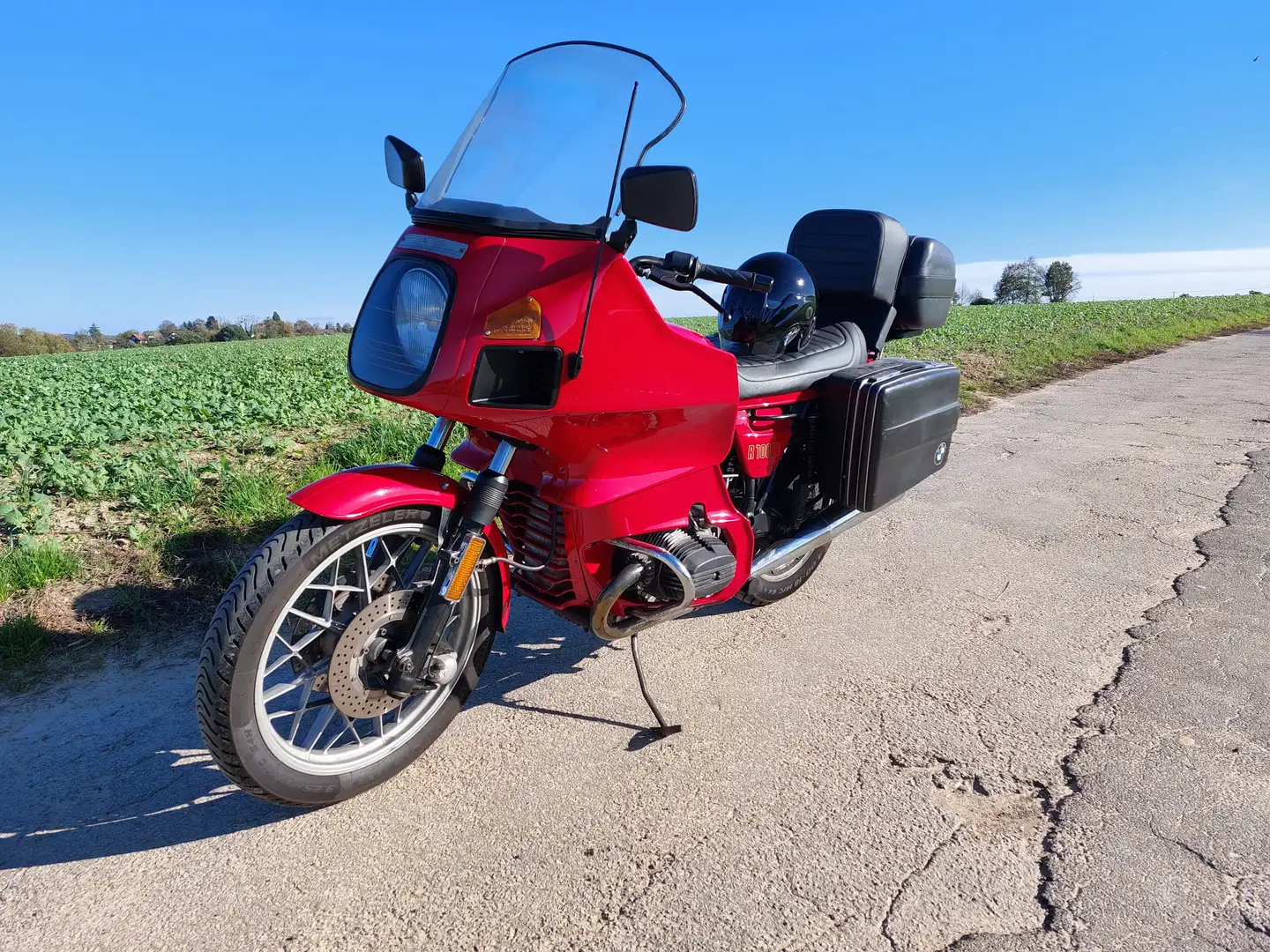 BMW R 100 RT Rouge - 2
