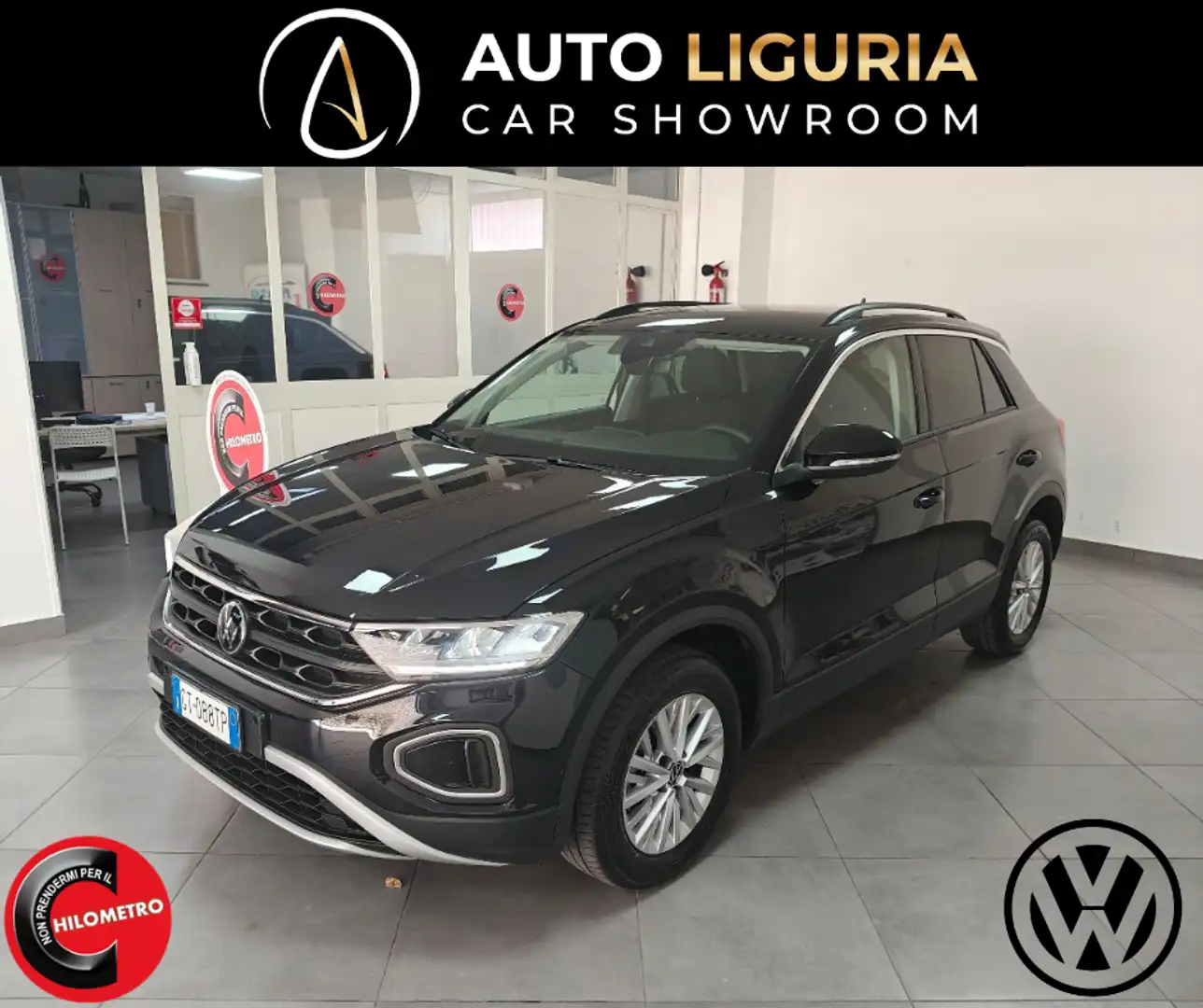 Volkswagen T-Roc 1.0 TSI Style Zwart - 1