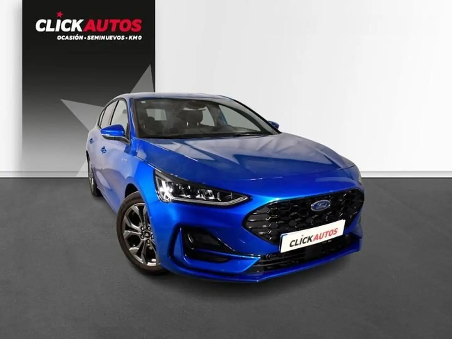 Ford Focus 1.0 Ecoboost 125CV MHEV ST Line Azul - 2