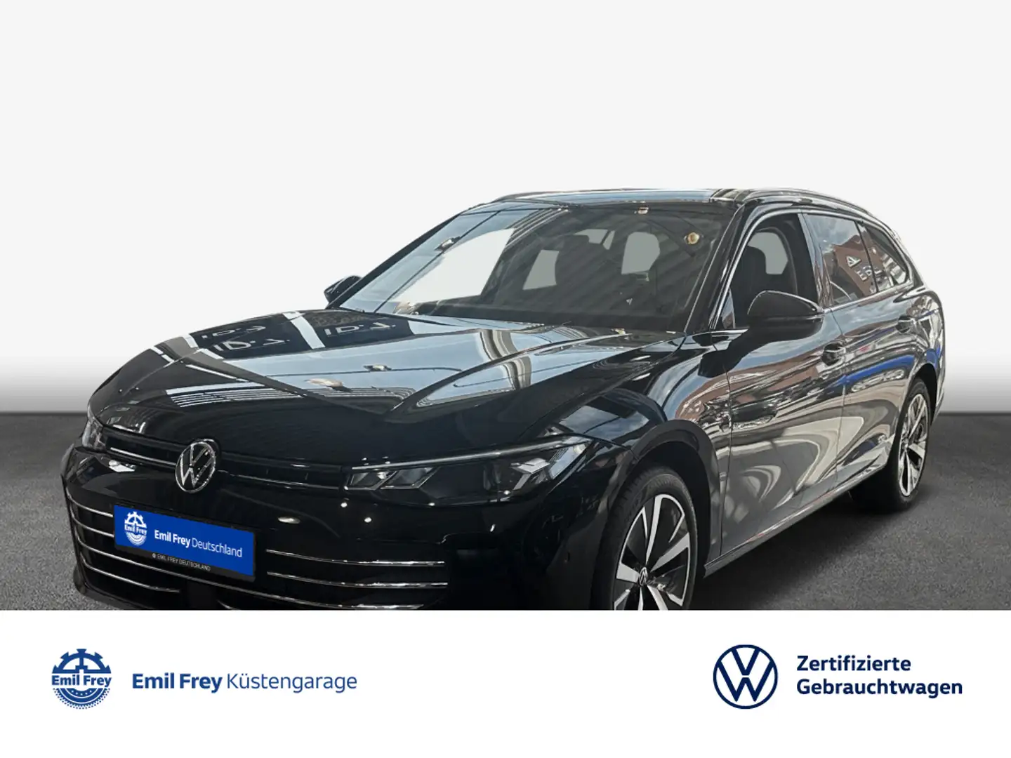 Volkswagen Passat Business 1,5 l eTSI DSG AHK Kamera SHZ Schwarz - 1
