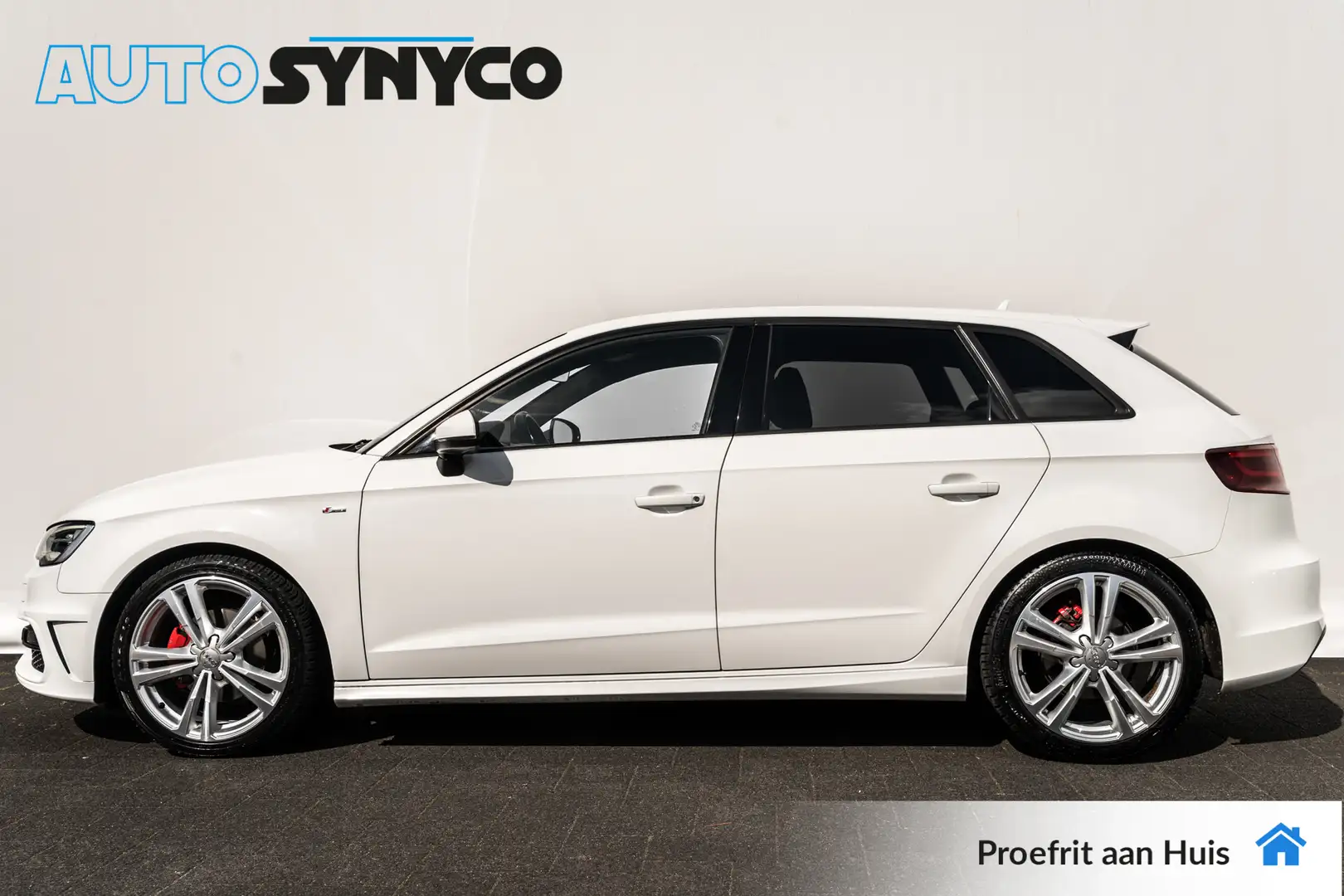 Audi A3 Sportback 1.6 TDi 110 Pk S-Line I S-Line Sportstoe Wit - 2