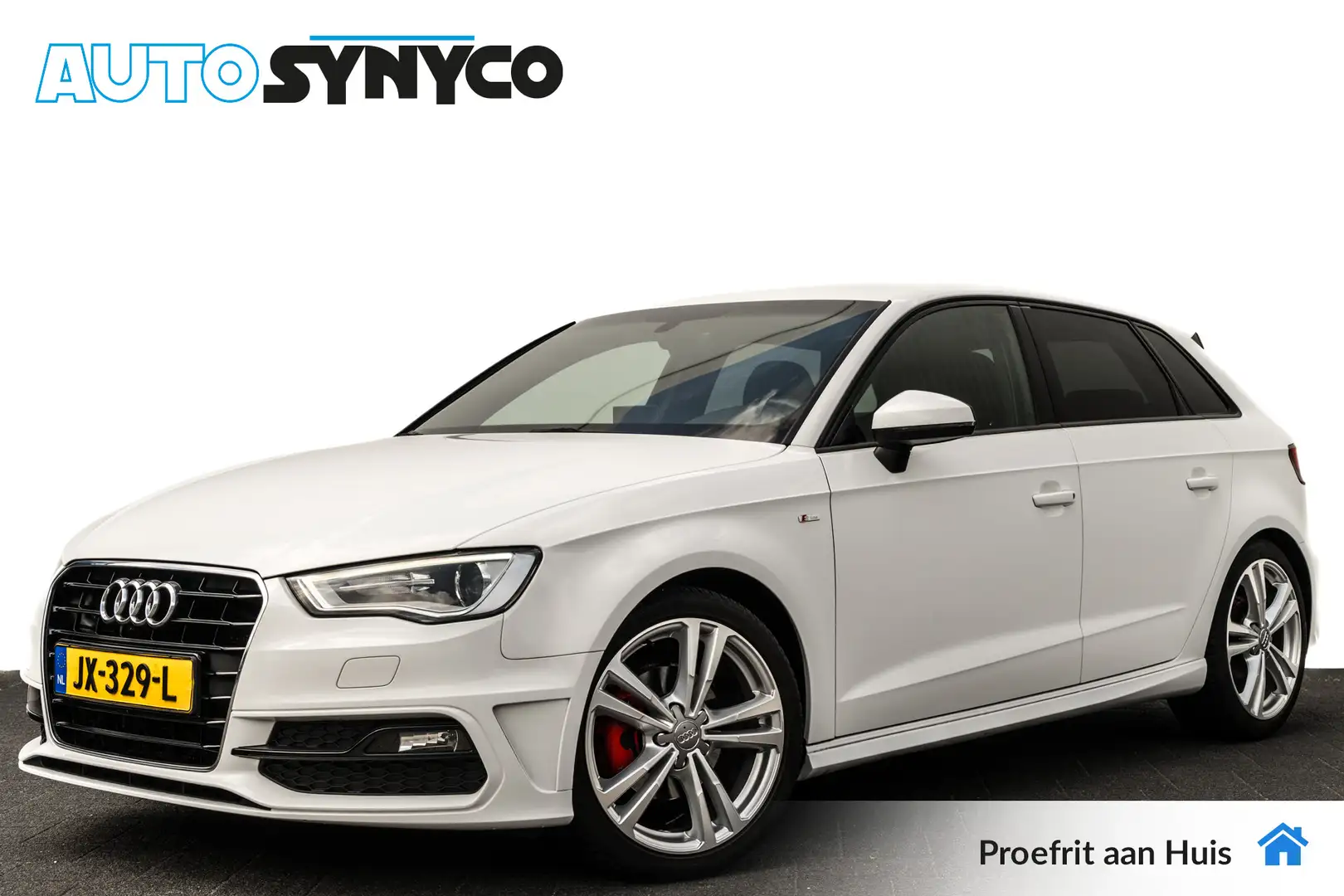Audi A3 Sportback 1.6 TDi 110 Pk S-Line I S-Line Sportstoe Wit - 1