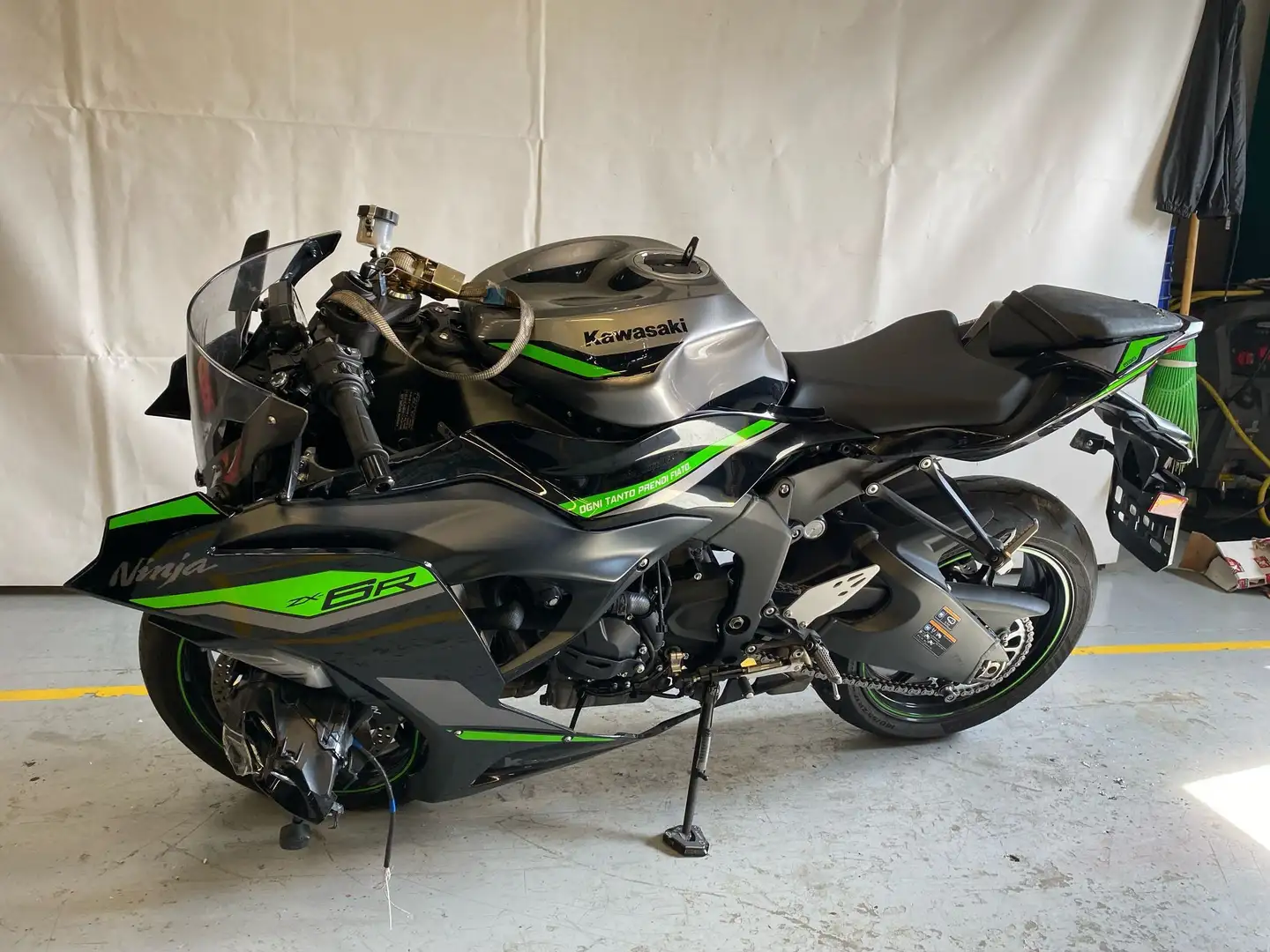 Kawasaki Ninja ZX-6R Negru - 1
