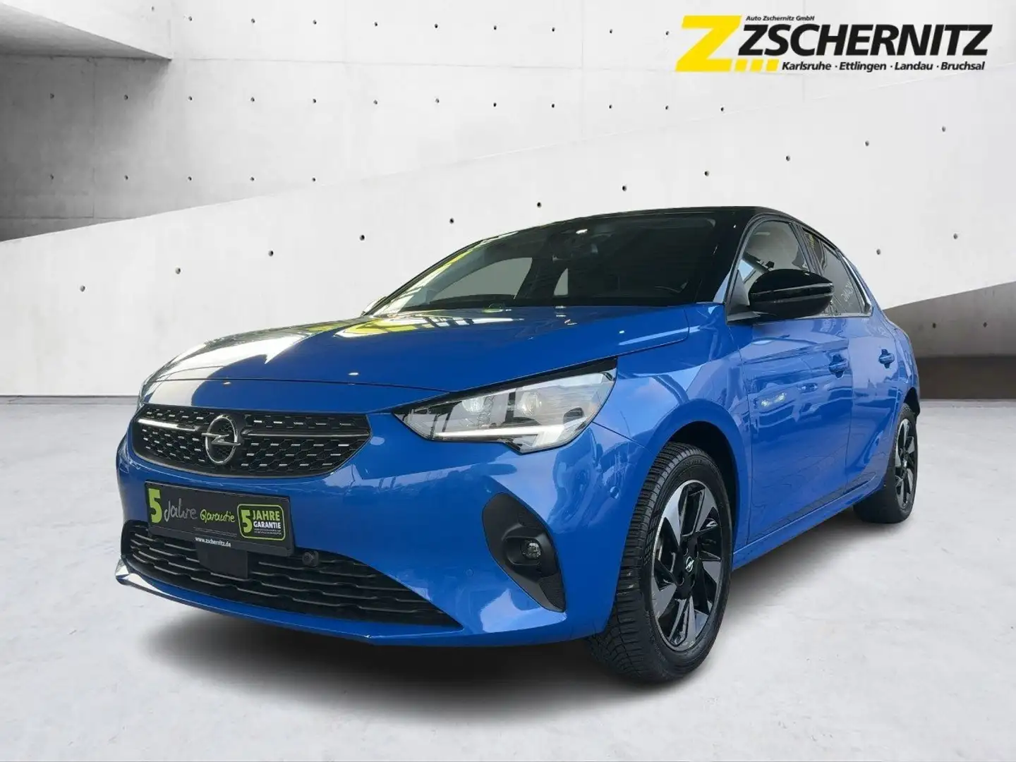 Opel Corsa-e Elegance LED+Navi+SHZ+Fernlichtass.+LM Blauw - 1