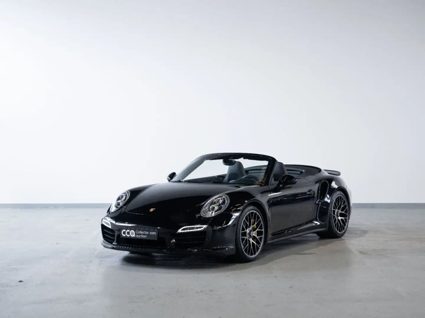 Porsche 911 Porsche 911 type 991 Turbo S cabriolet Exclusive M Gris - 1