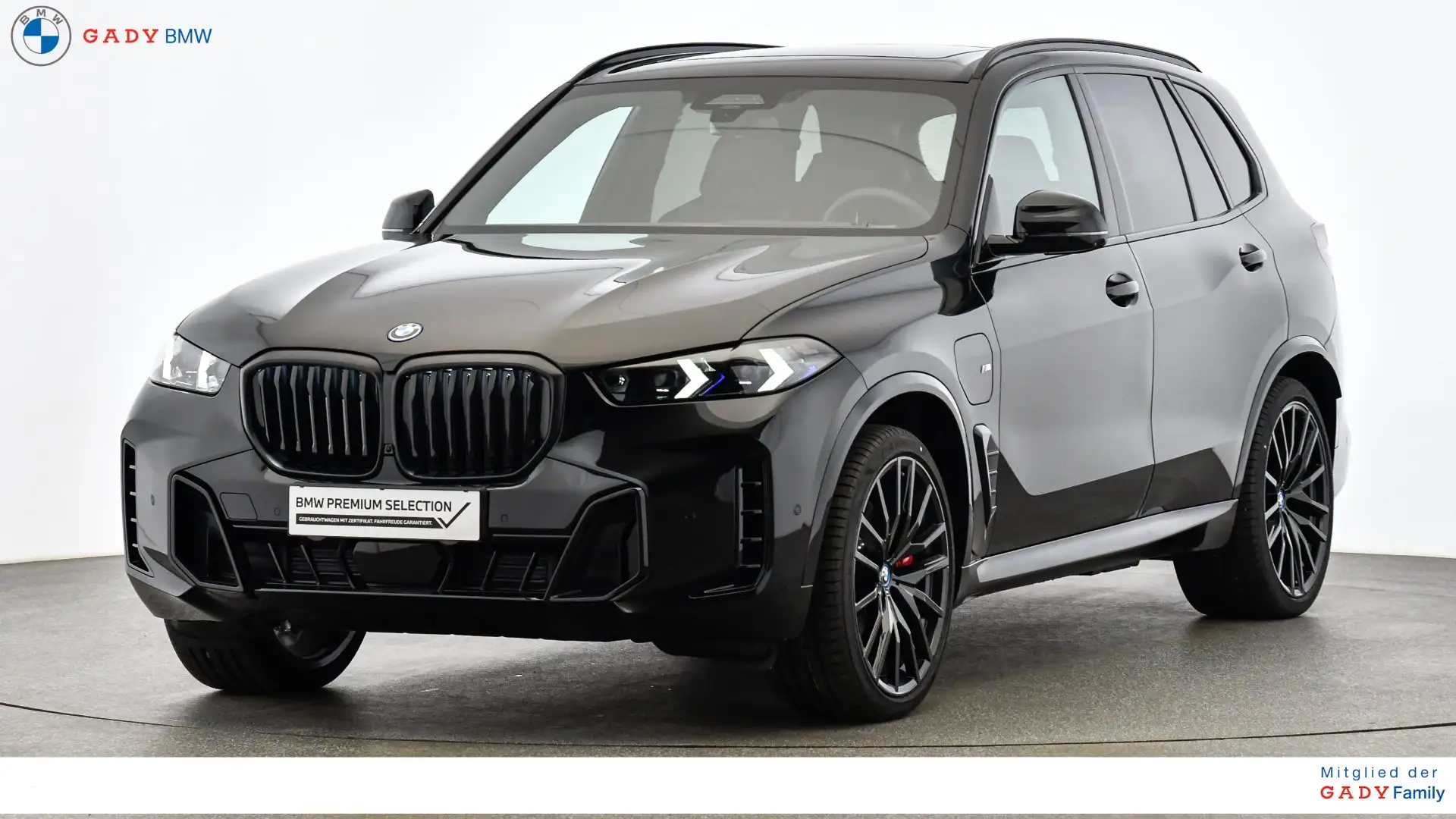 BMW X5 xDrive50e Noir - 1