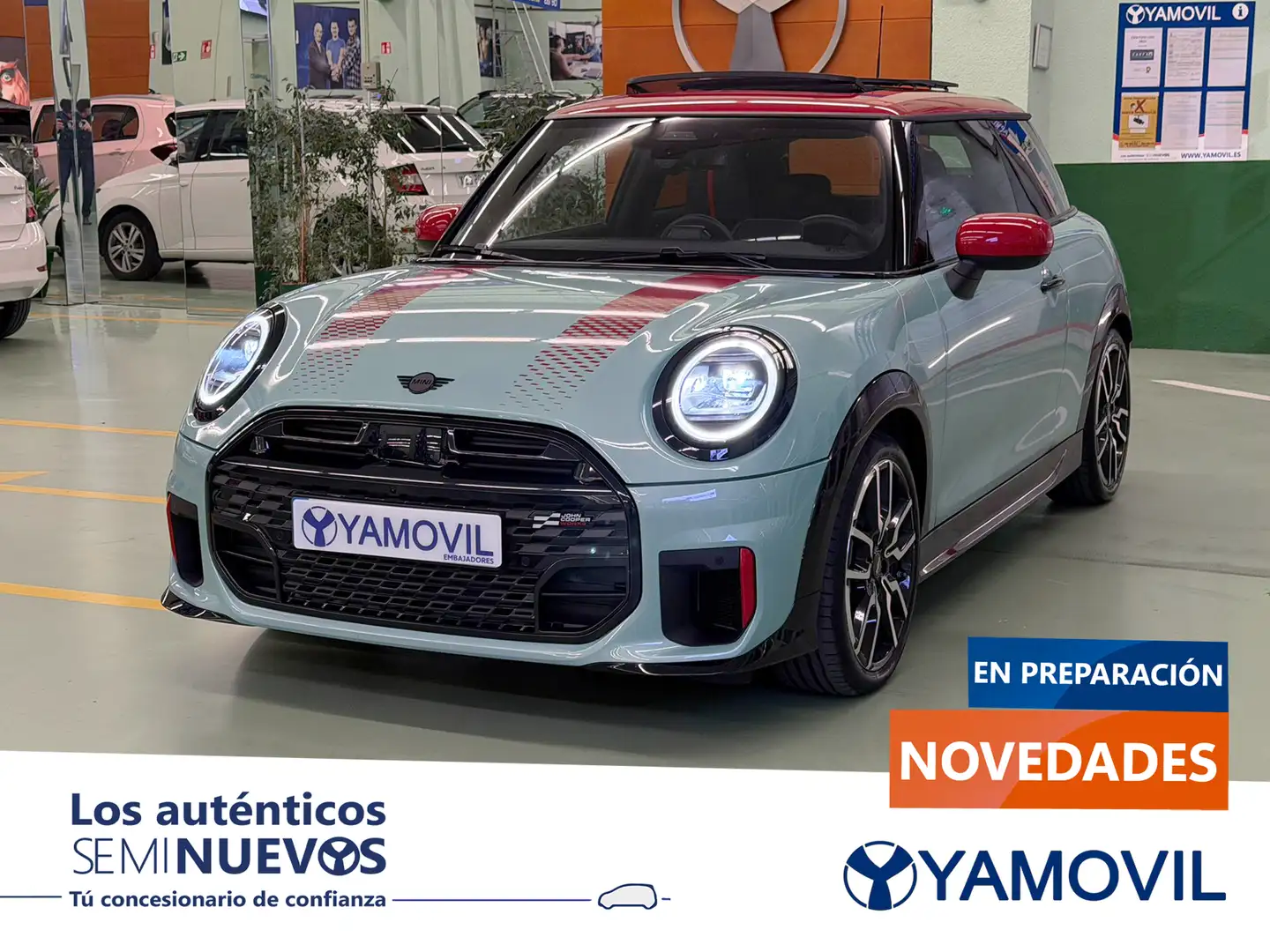MINI Cooper 3 Puertas JCW Verde - 1