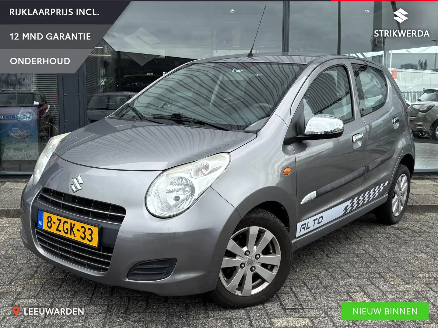 Suzuki Alto 1.0 Celebration EASSS Lmv/Airco/Allseasonband Gris - 1