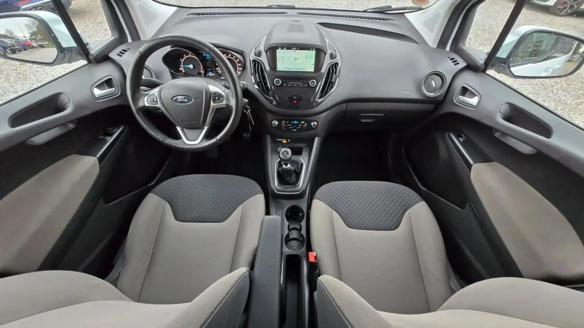 Ford Tourneo Courier 1.0 EcoBoost 100 CV Titanium Bianco - 1