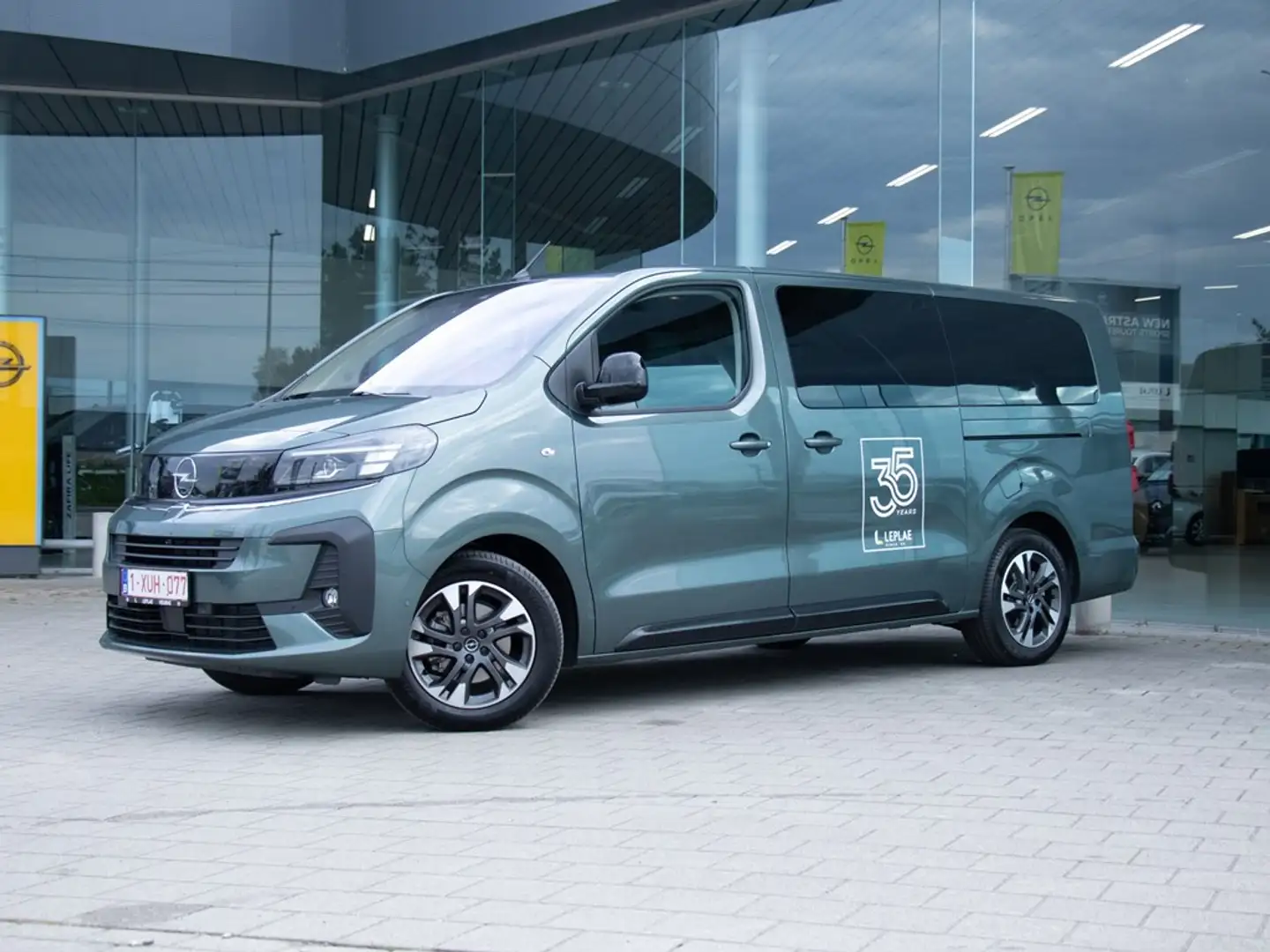 Opel Zafira Life XL 2.0T AT8 180PK |NEW MODEL|KAPARI GREEN|9PL| Vert - 2