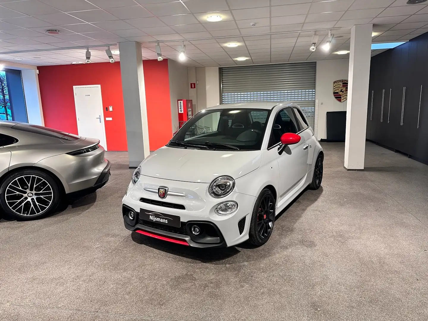 Abarth 595 Turismo F 595 1.4 T-Jet-NIEUWE STAAT-Navi-Airco-U Connect Gris - 1
