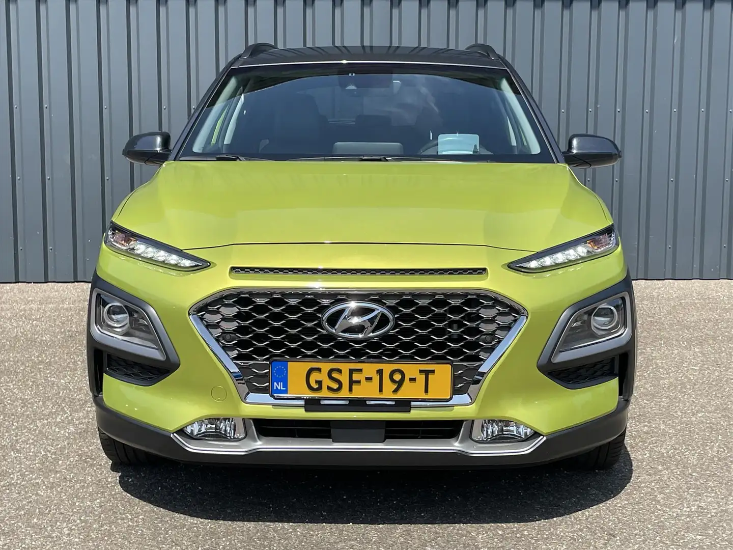 Hyundai KONA GDI 141pk HEV 2WD Aut. Premium I Stoelverwarming I Groen - 2