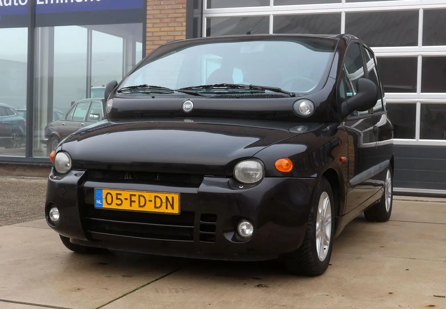 Fiat Multipla 1.6 ELX 100-16V * Sportpakket * Airco * Dubbel Sch Negro - 2