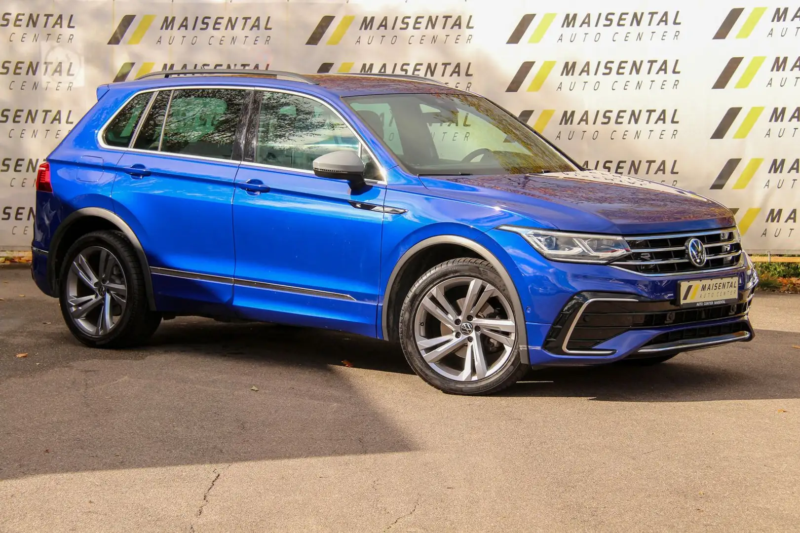 Volkswagen Tiguan R-Line|Navi|HUD|MFL|AHK|Assist|LED|Tempom Blau - 1