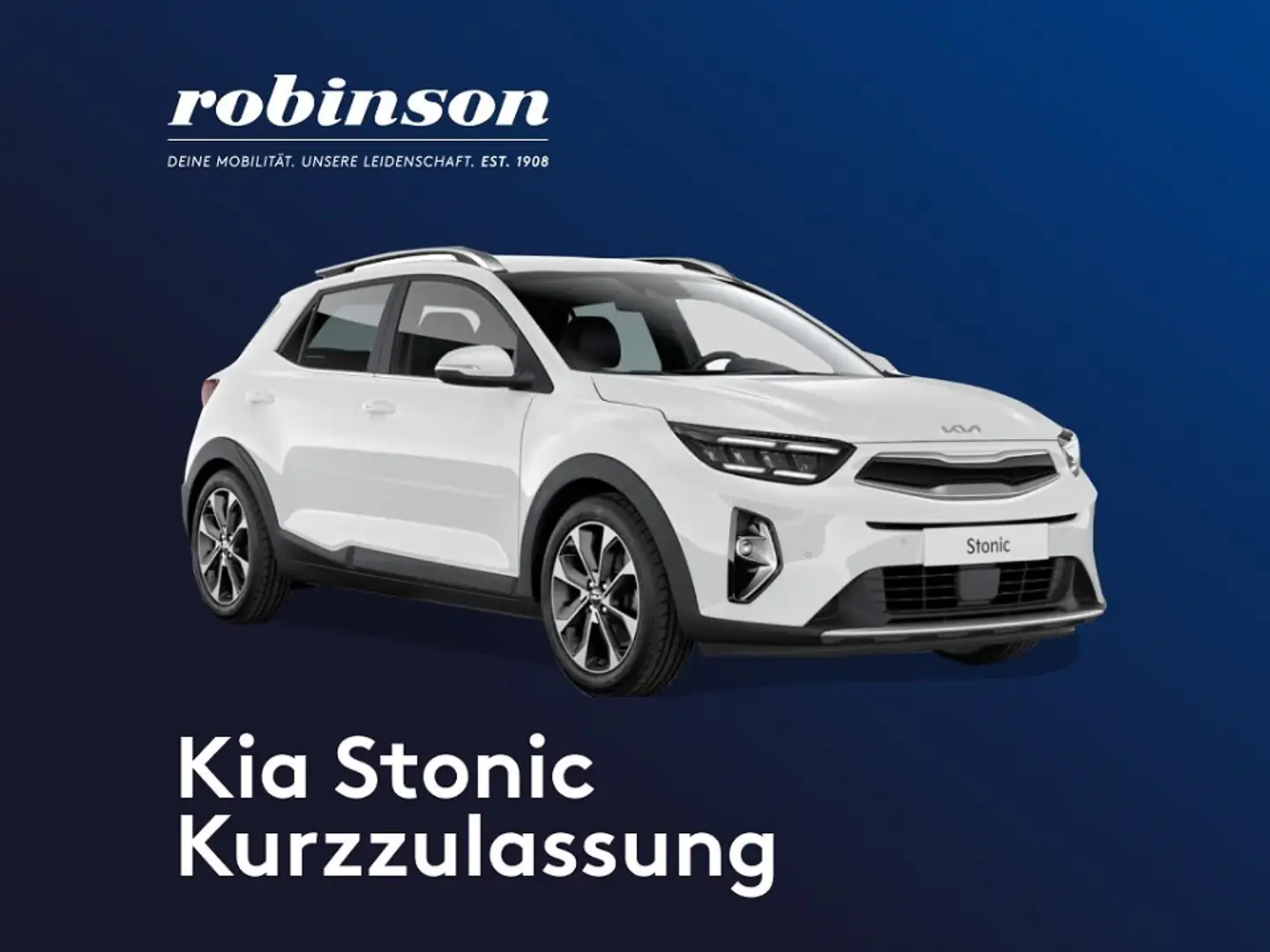 Kia Stonic 1,0 TGDI GPF ISG Silber DCT Aut. Grau - 1