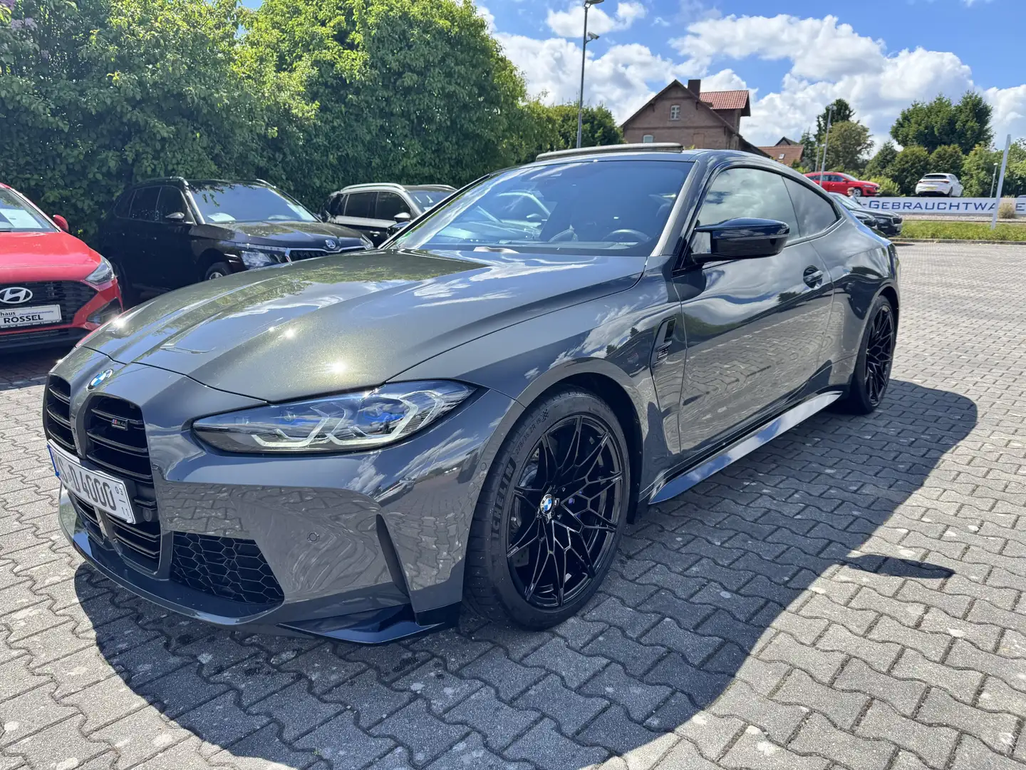 BMW M4 Competition Coupe X-Drive Curved Disp. Laser 360° Сірий - 1