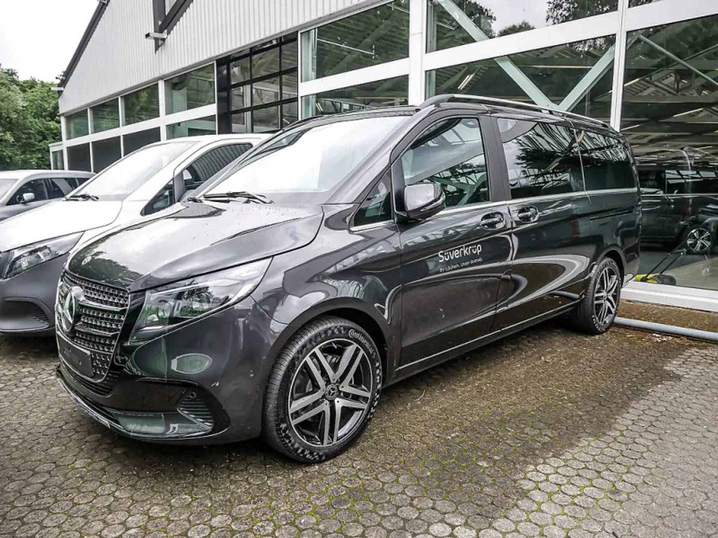 Mercedes-Benz V 300 AVANTGARDE Lang DISTRO/AHK/E-TÜREN/STANDH/BURMESTE Grau - 2
