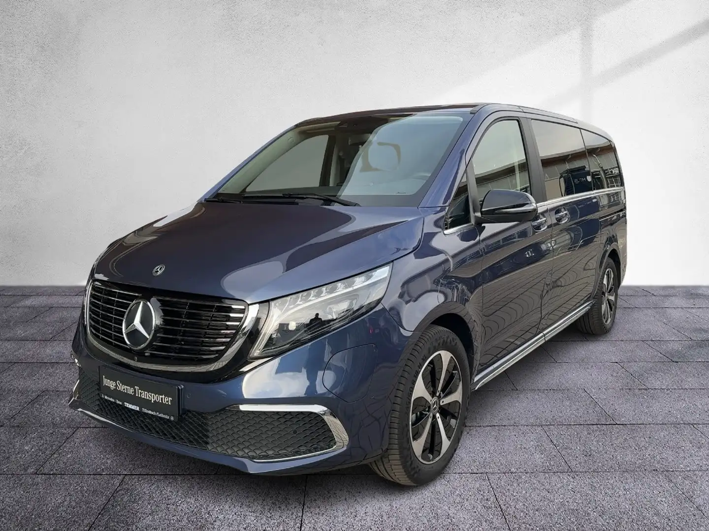 Mercedes-Benz EQV 300 AVANTGARDE Lang NP 108.082 AMG AIR Burm Blau - 2