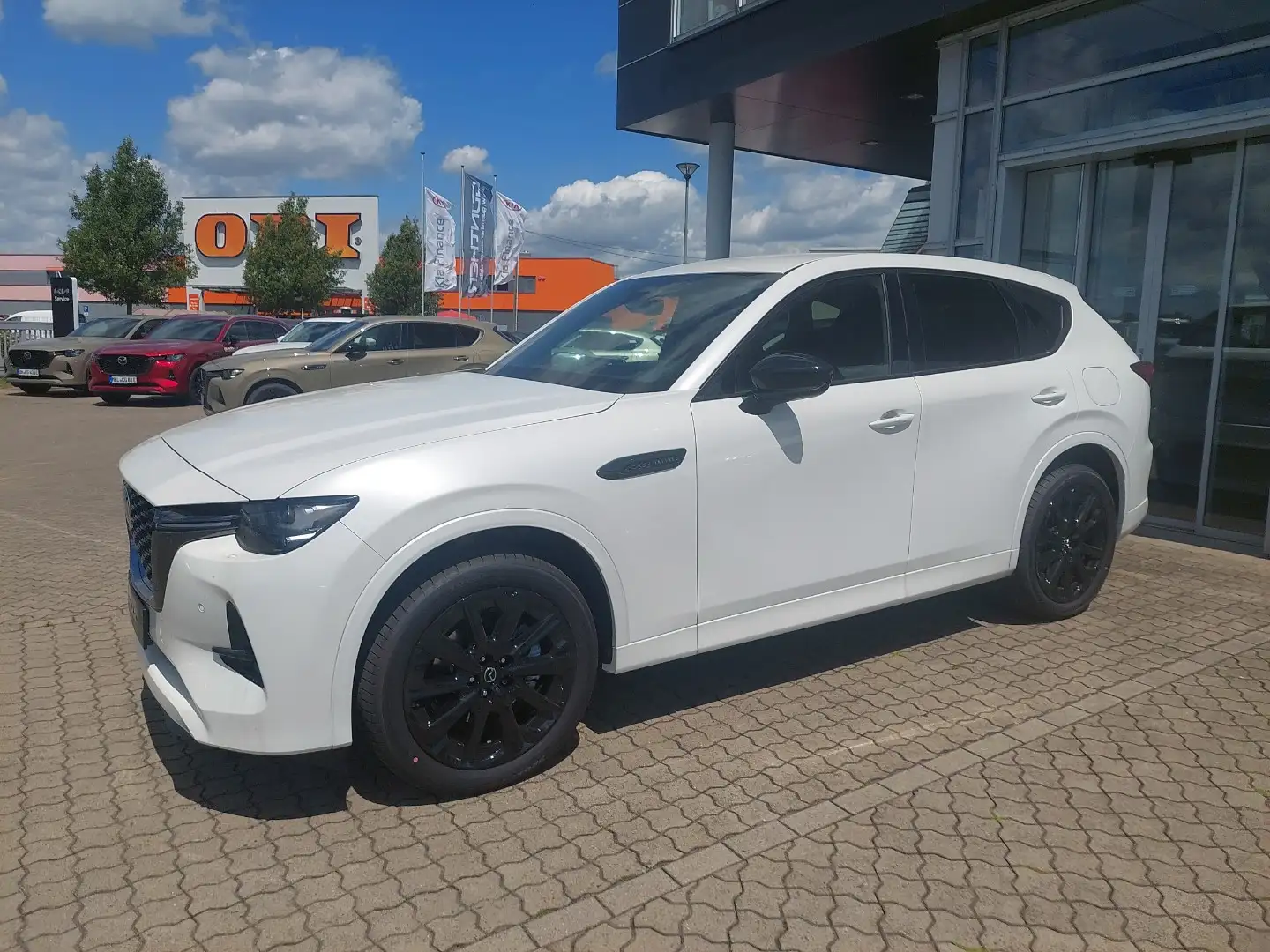 Mazda CX-60 3.3L e-SKYACTIV D 254ps Homura, COSO,sofort Weiß - 2