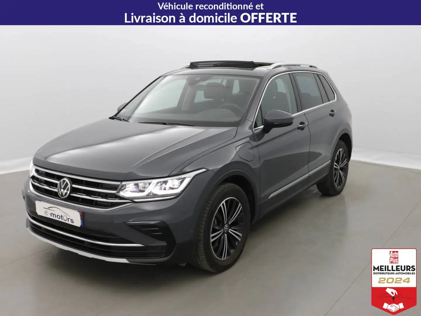 Volkswagen Tiguan 1.4 eHybrid 245 DSG6 Elegance Exclusive Gris - 1
