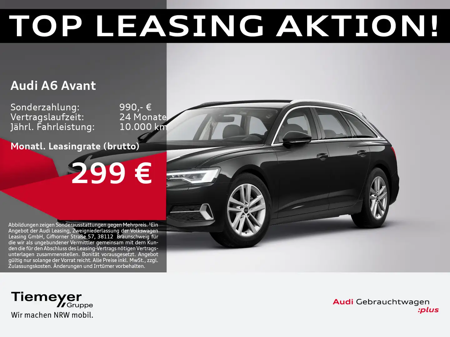 Audi A6 40 TDI ADVANCED HuD 360° ST.HEIZ MATRIX Schwarz - 1