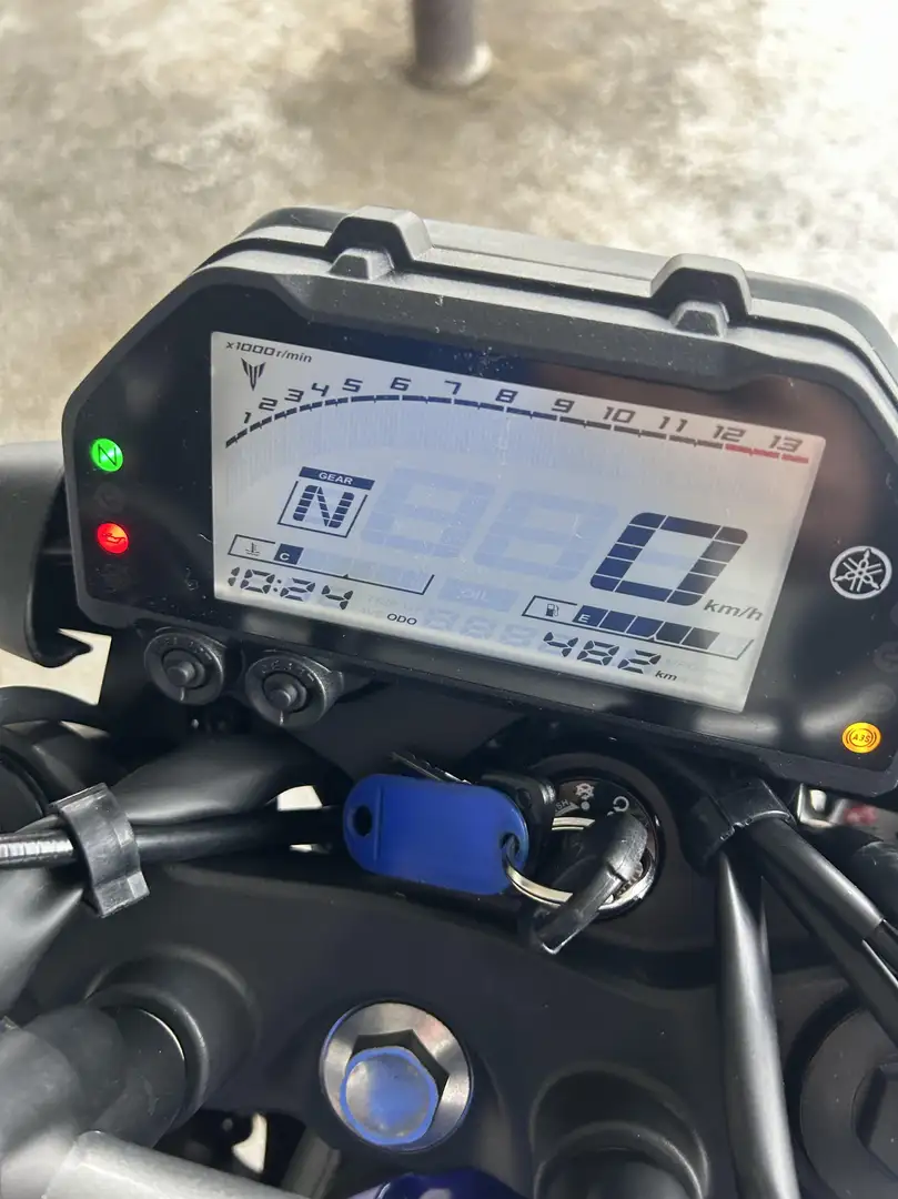 Yamaha MT-03 Bleu - 2