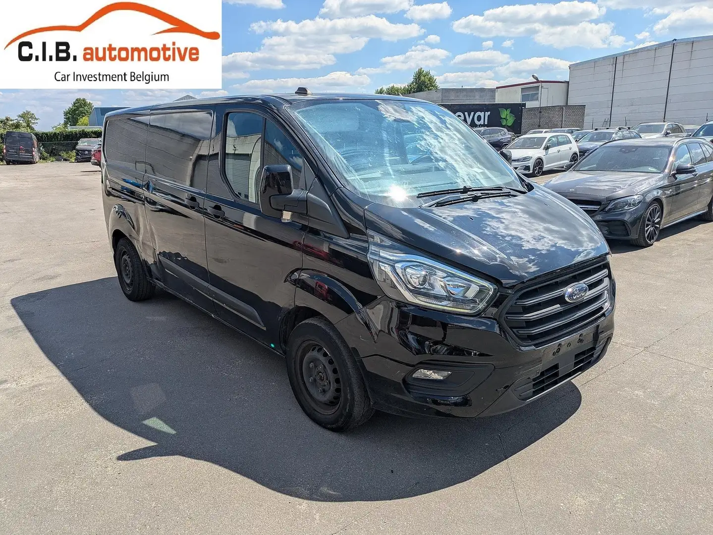 Ford Transit Custom 2.0 TDCi Aut. L2H1 / Navi / Camera / PDC / ... Negro - 1