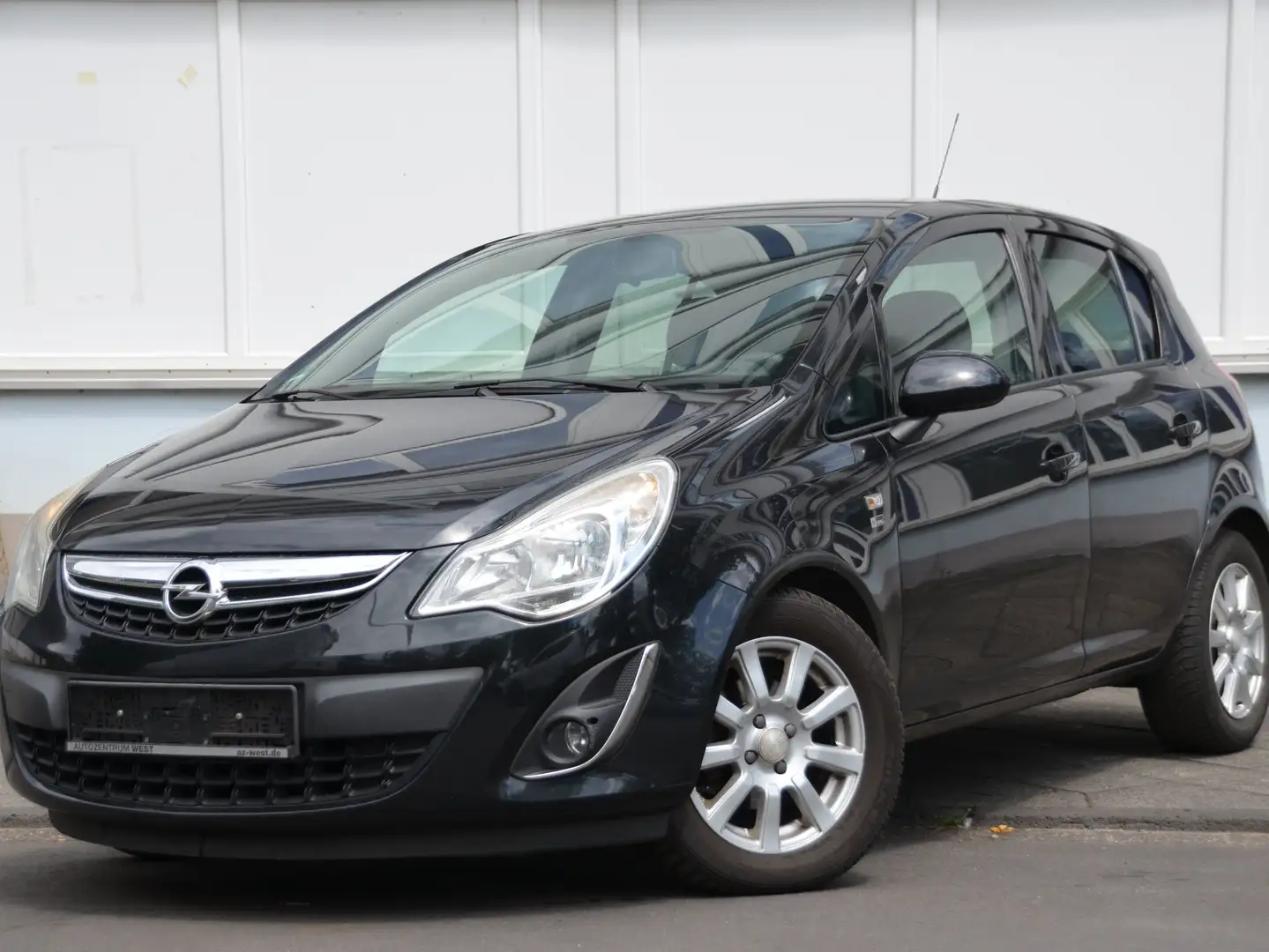 Opel Corsa Teilleder/Klima/Multi Schwarz - 1