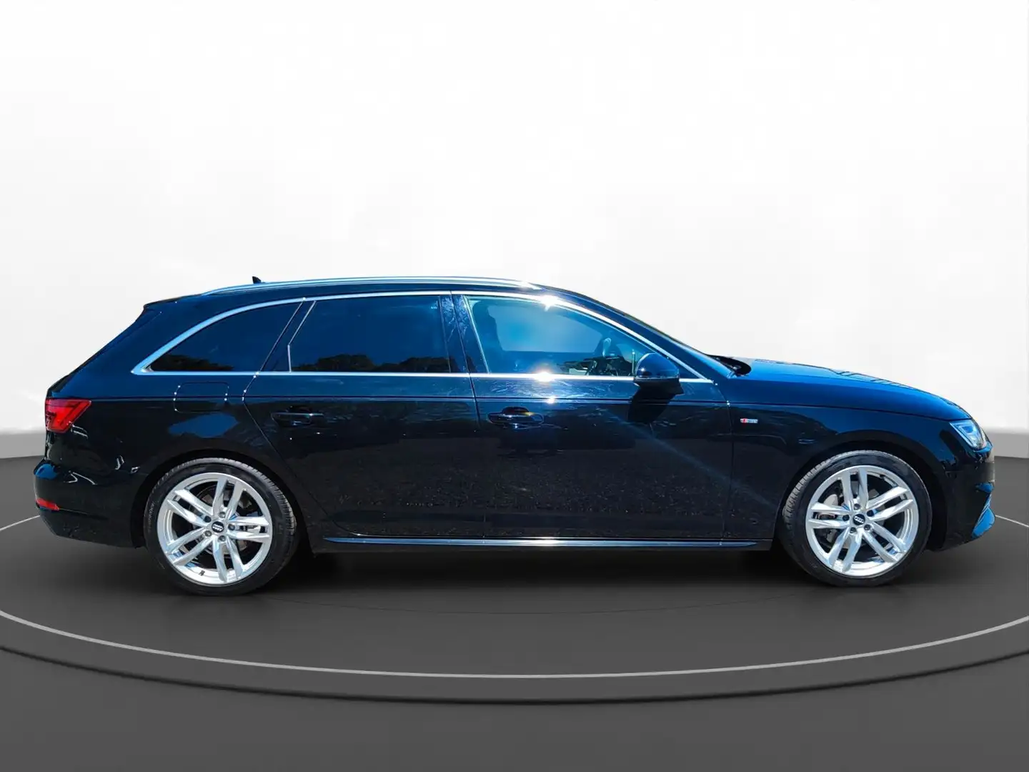 Audi A4 Avant 3.0 TDI quattro sport S line *VIRTUAL* Zwart - 2