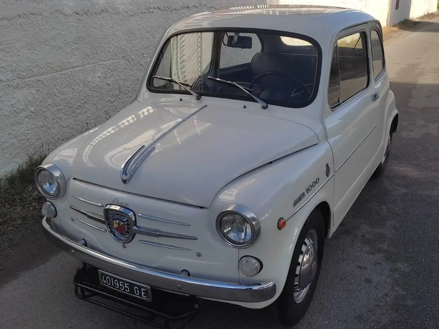 Fiat 600 ABARTH 1000 TC bijela - 1