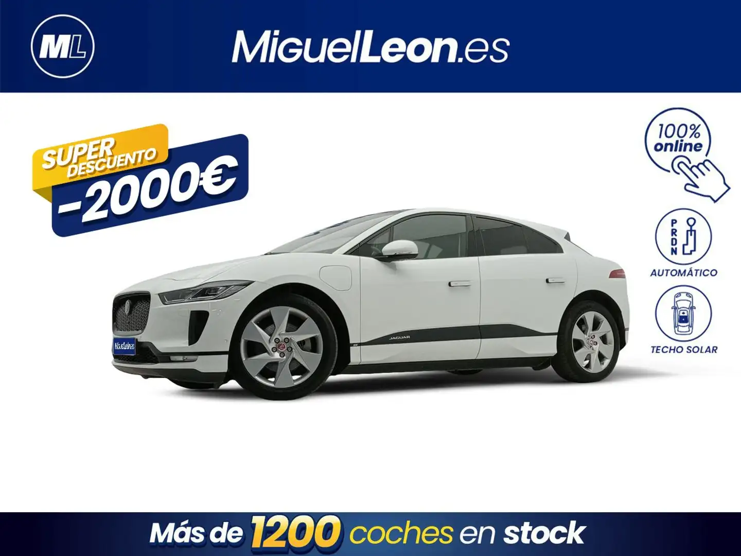 Jaguar I-Pace 90kWH EV400 SE AUTO 4WD Blanco - 1