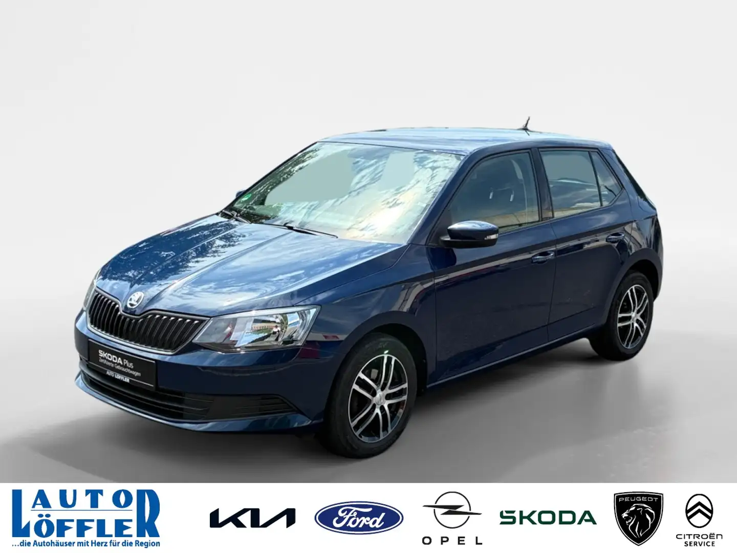 Skoda Fabia Cool Plus #Service&TÜVneu #Garantie Klima Blau - 1