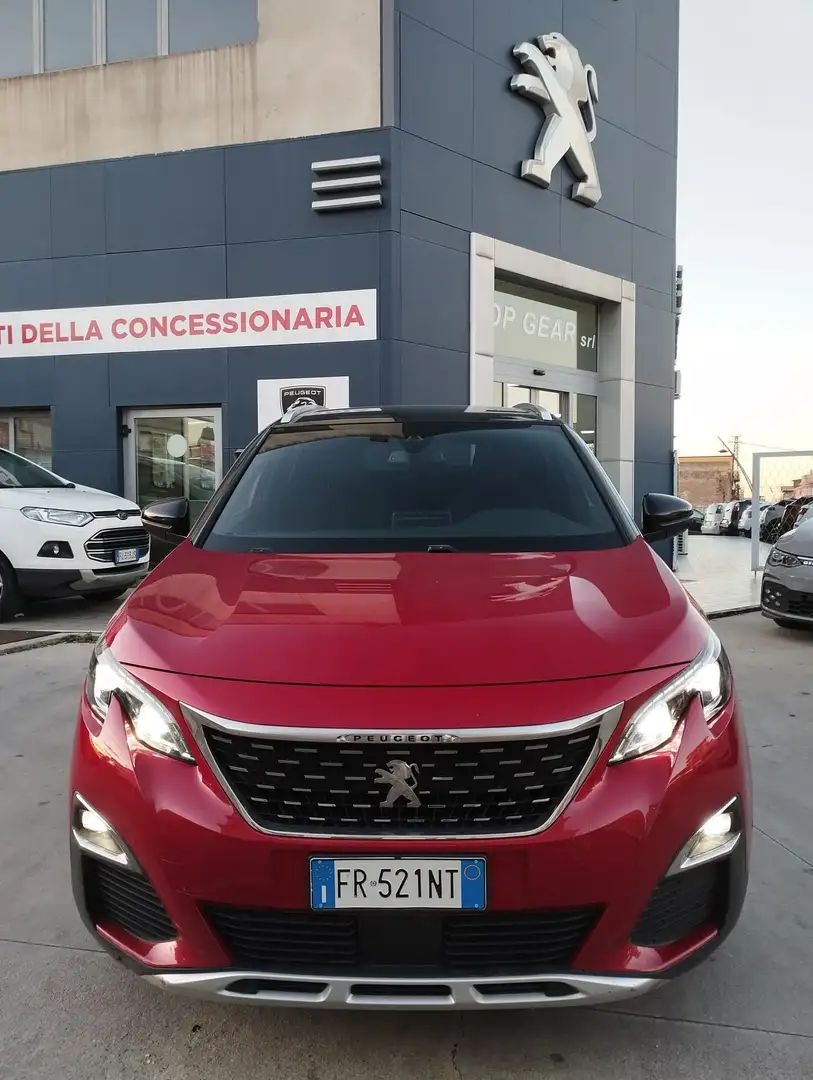 Peugeot 3008 3008 1.5 bluehdi GT Line s Rosso - 2