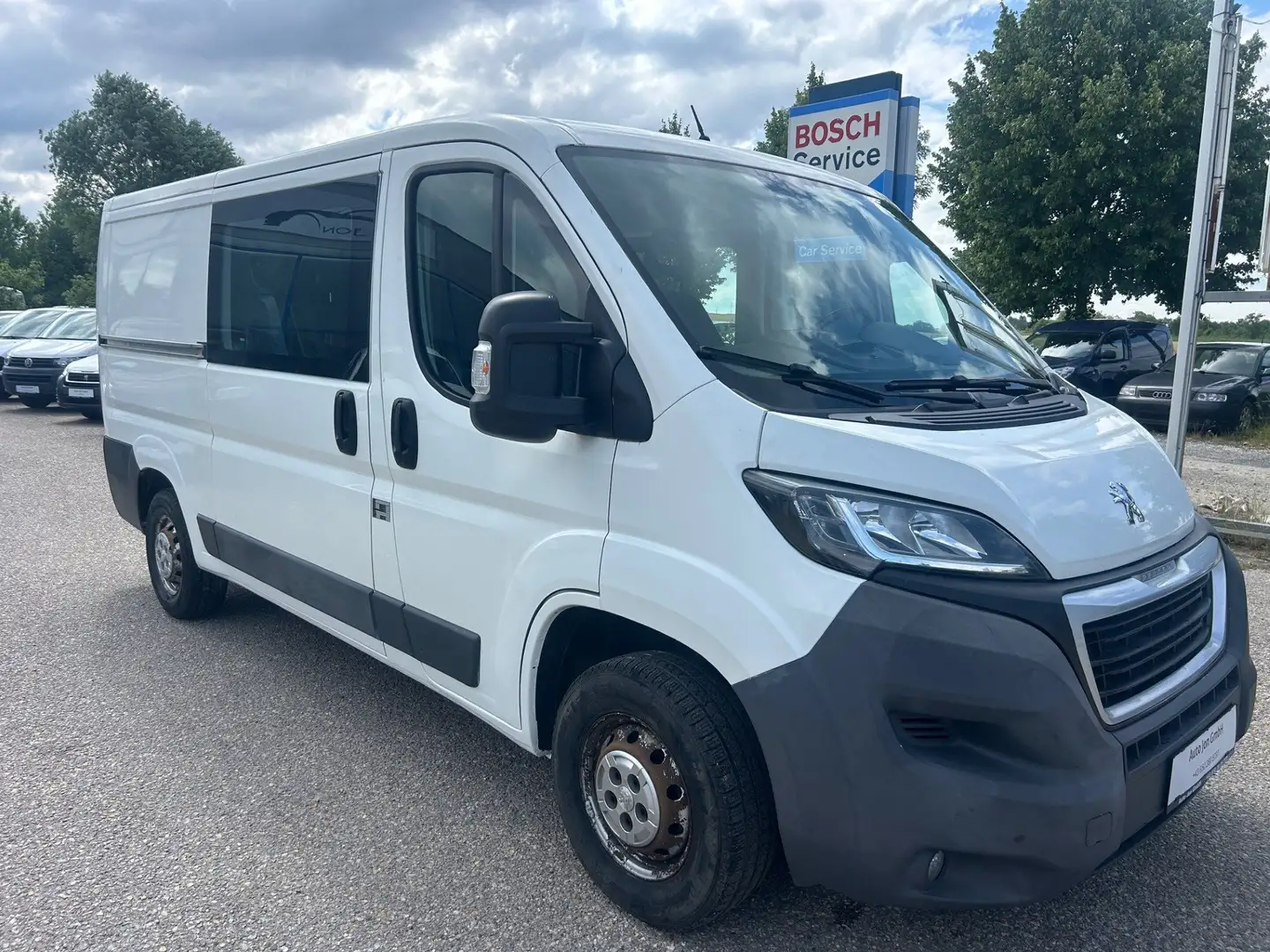 Peugeot Boxer L2H1 Komfort HDi 130, 6 Sitzer, 2 Besitz, AHK, Wit - 2