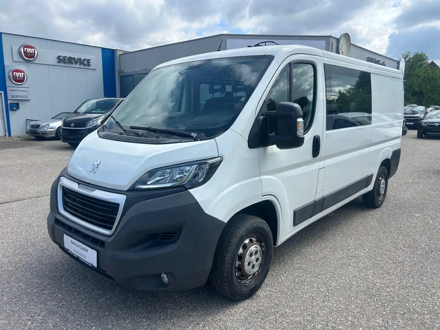 Peugeot Boxer L2H1 Komfort HDi 130, 6 Sitzer, 2 Besitz, AHK, Wit - 1