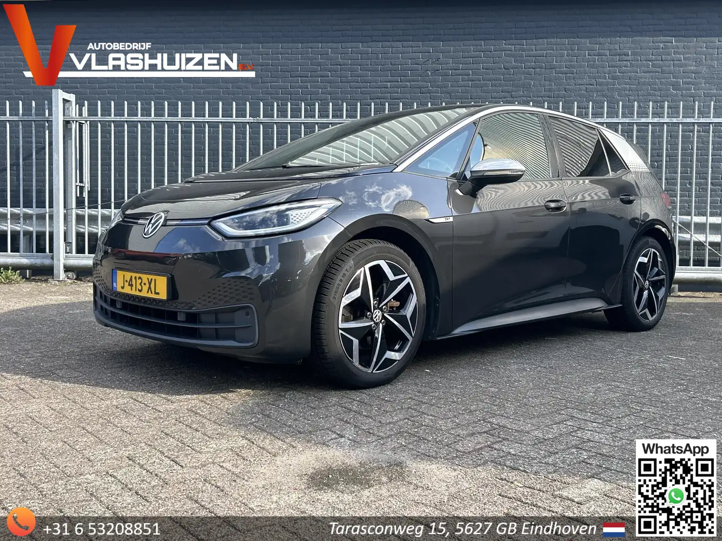 Volkswagen ID.3 First Plus 58 kWh | € 9.400,- NETTO! | Leder | Cli Grijs - 1