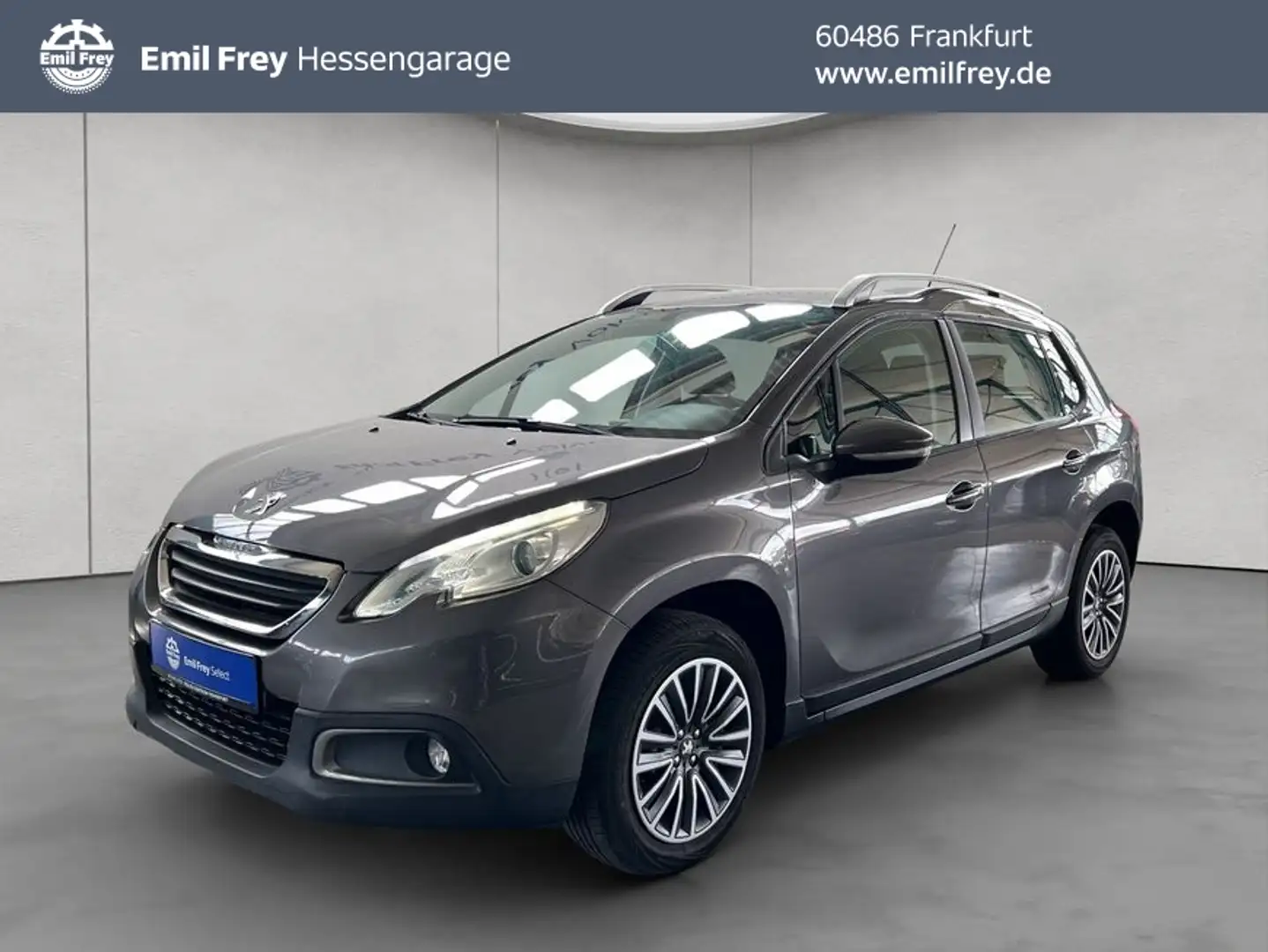 Peugeot 2008 82 VTI Active City-Paket Klima 1. Hand Šedá - 1
