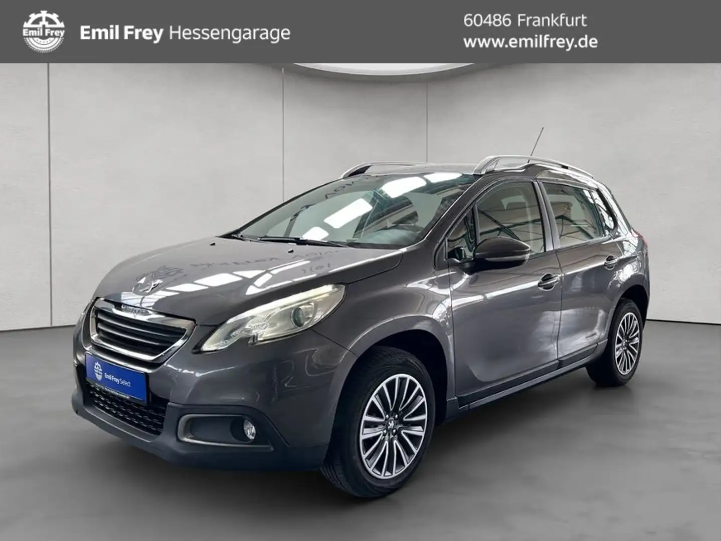 Peugeot 2008 82 VTI Active City-Paket Klima 1. Hand Grigio - 1