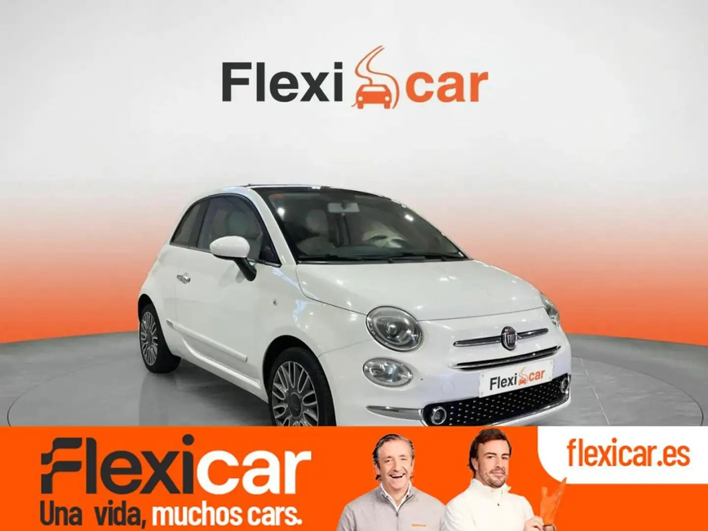 Fiat 500 1.2 Lounge Blanco - 1