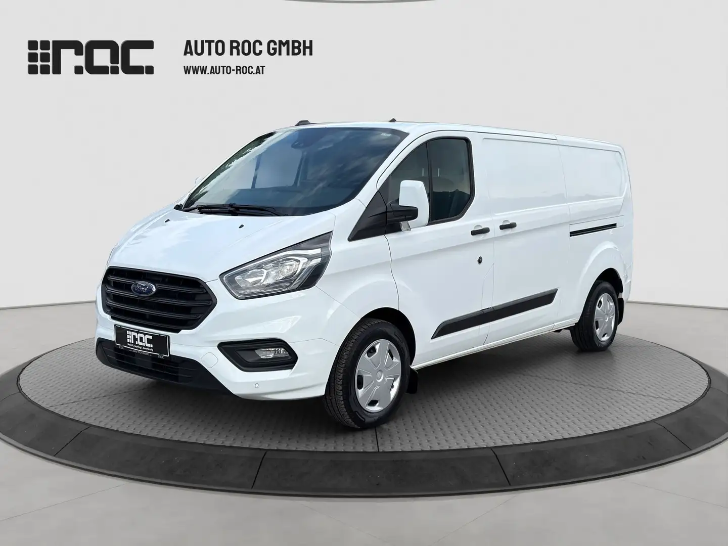 Ford Transit Custom 2.0 TDCi 340 L2 Trend 2xSchiebetüren/AHK/STH/Kame Weiß - 1