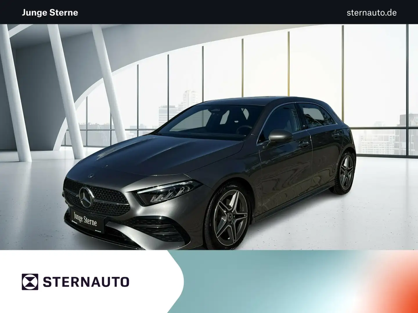 Mercedes-Benz A 200 A 200 AMG Line/Navi/Distronic/Keyless-Go/Styling Grau - 1