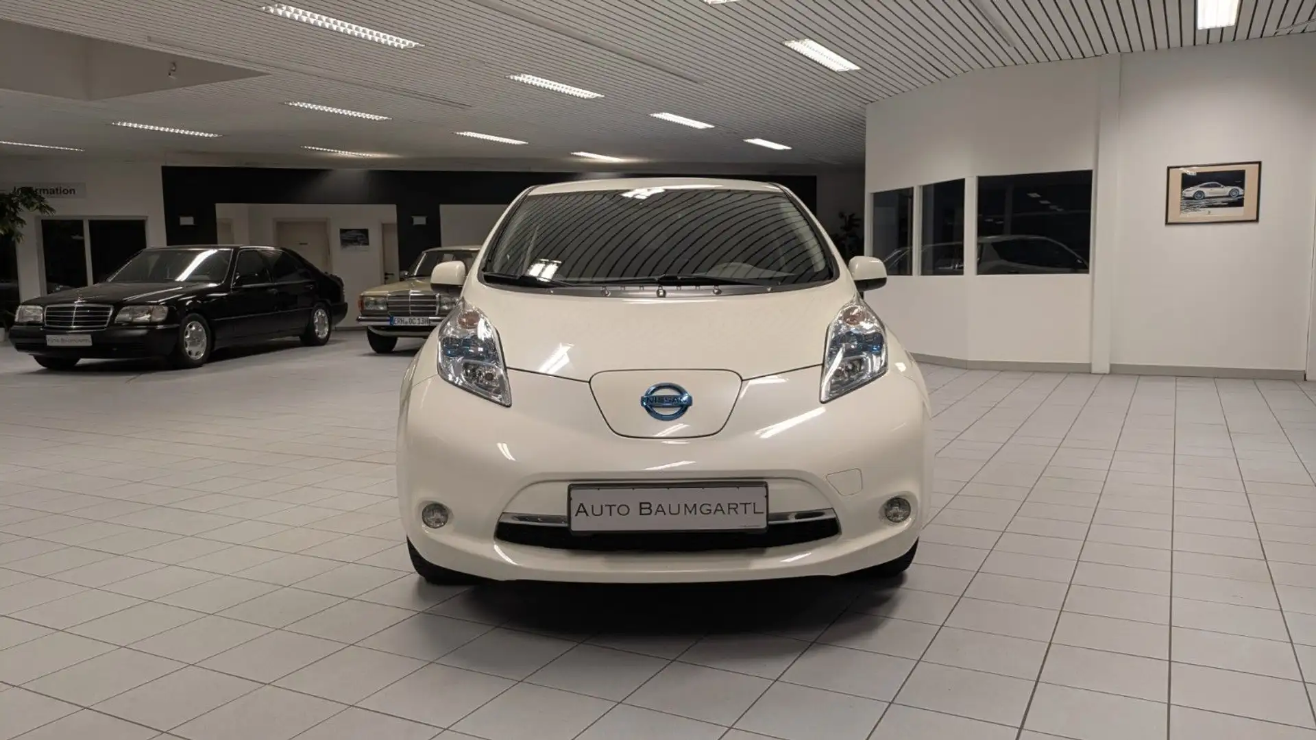 Nissan Leaf Basis LED/Navi/Kamera/SHZ/BT/1.Hand.... Alb - 2
