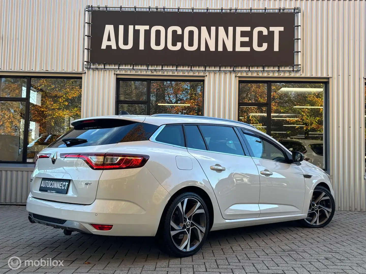 Renault Megane Estate 1.6 TCe GT, NAVI, CRUISE, AUTOMAAT Blanc - 2